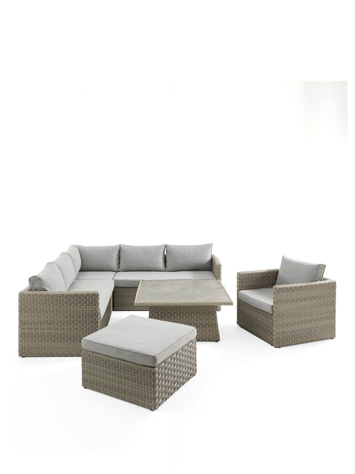  image of the-very-collection-antigua-corner-set-with-rising-table