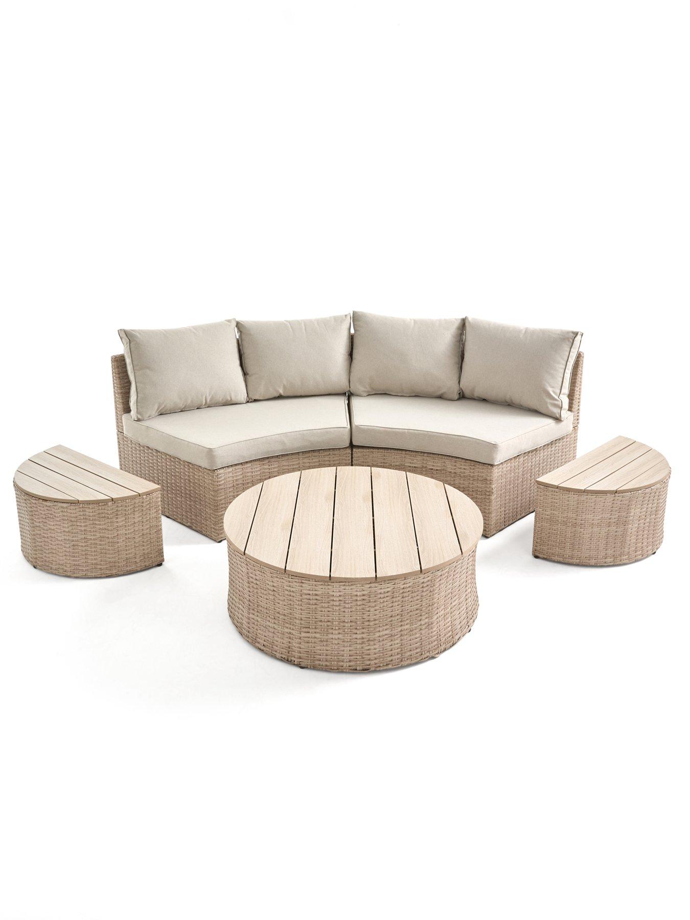 Image 4 of 6 of The Very Collection Toledo Sofa Set&nbsp;with Modular&nbsp;Tables