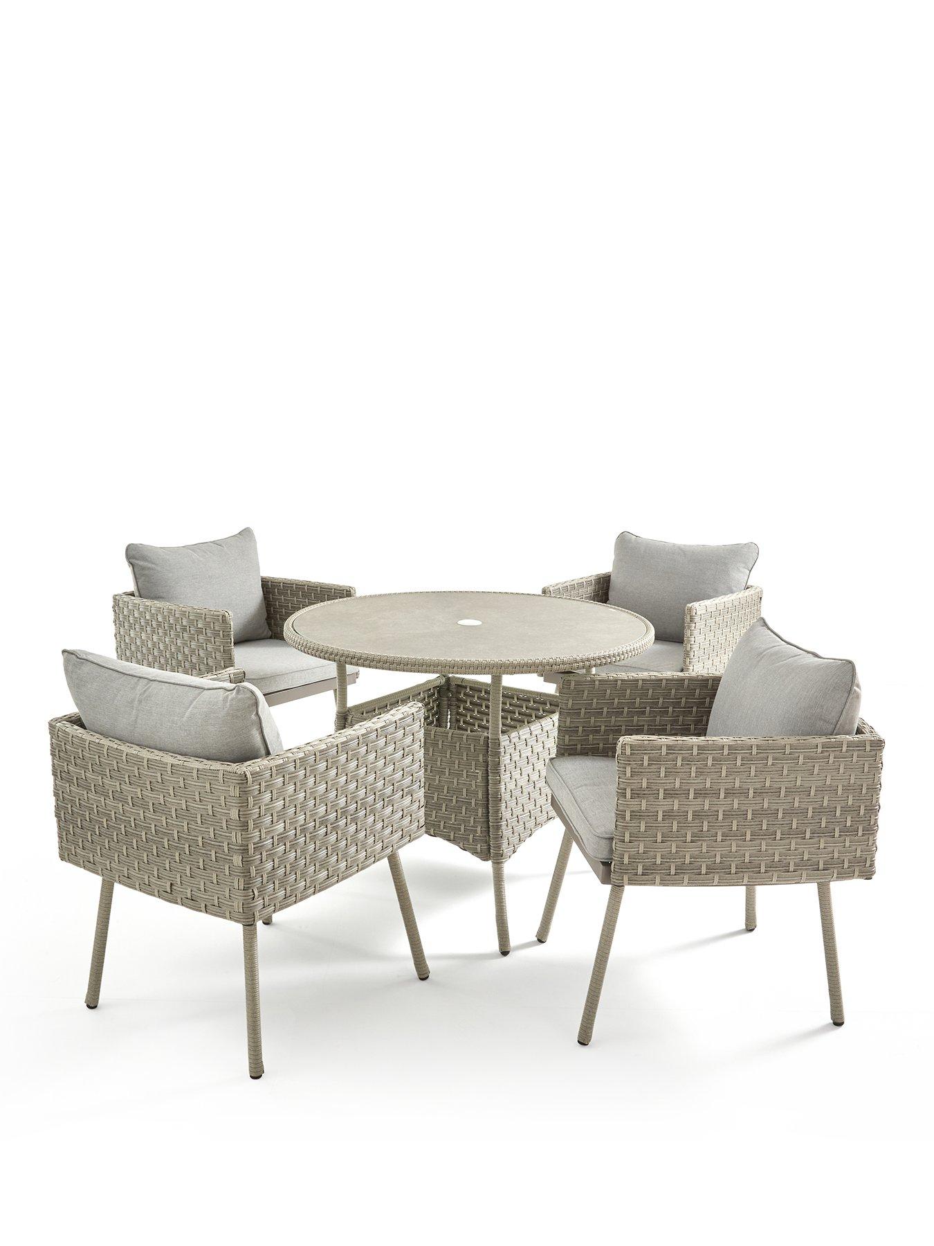 stillFront image of the-very-collection-antigua-4-seater-dining-set