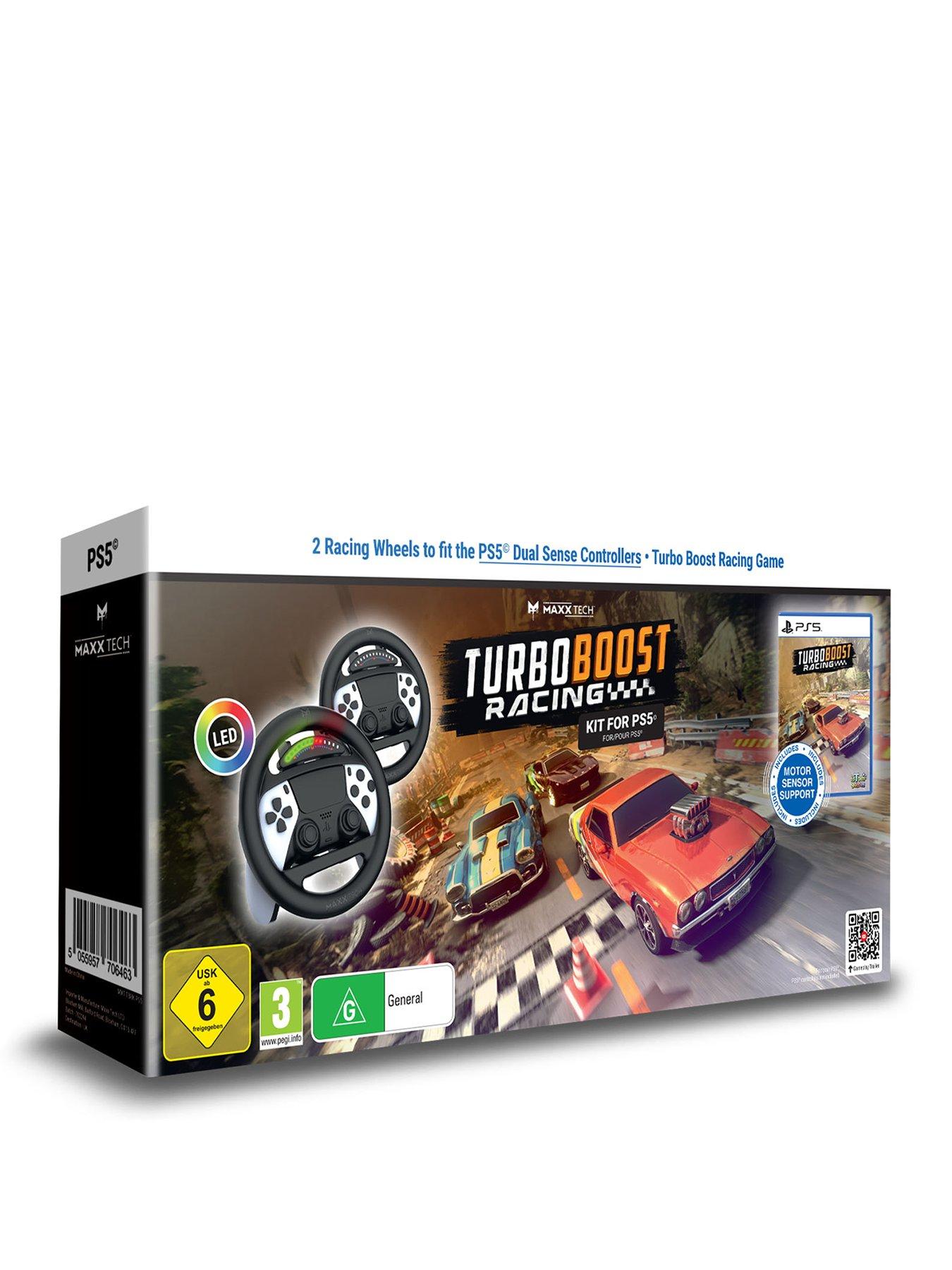 Image 1 of 8 of Maxx Tech Turbo Boost Racing Kit for PS5