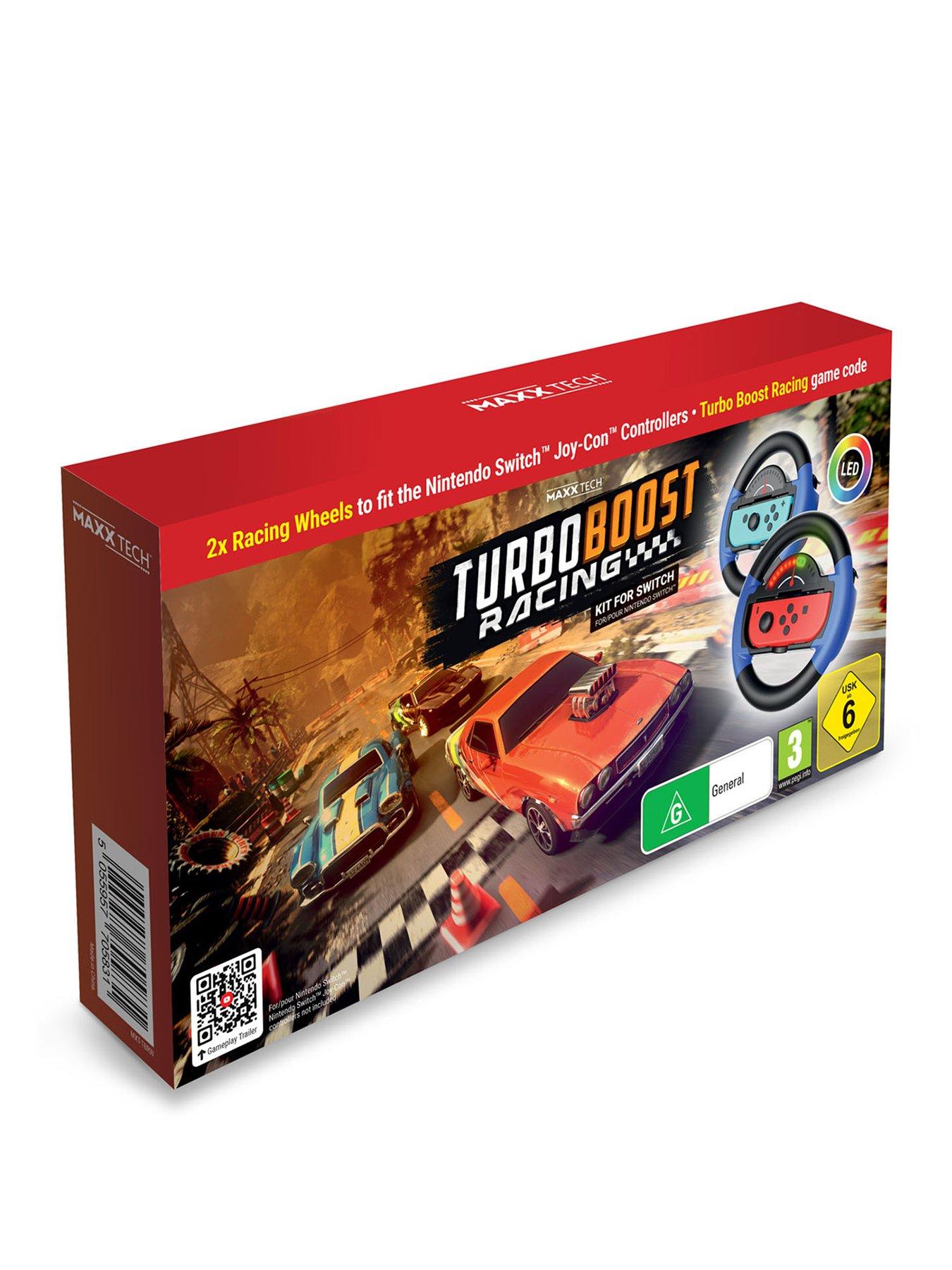 Image 1 of 7 of Maxx Tech Turbo Boost Racing Kit for Nintendo Switch 2&1
