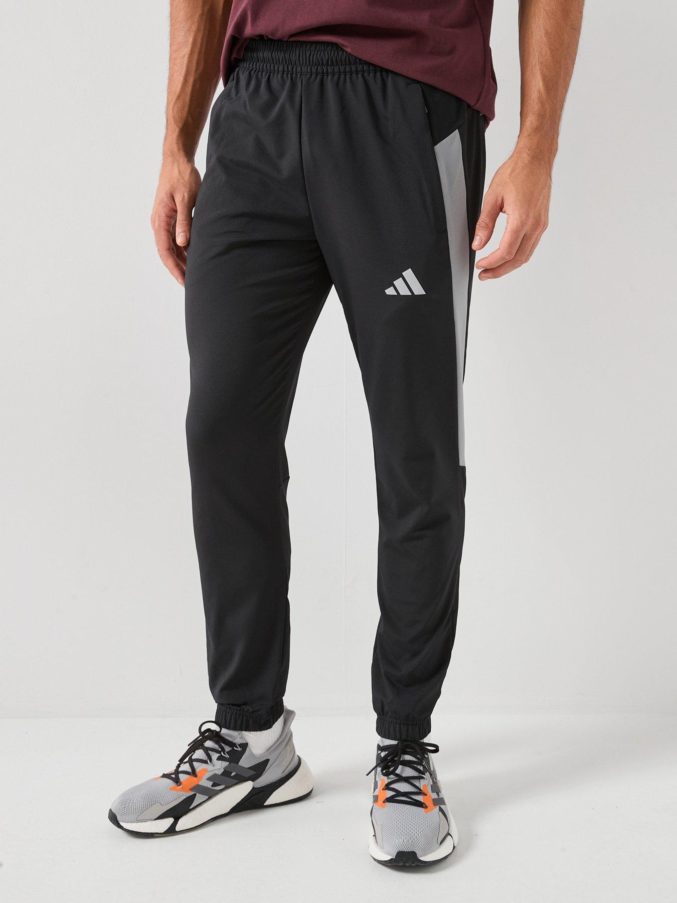  image of adidas-sportswear-mens-clima-woven-pants-black