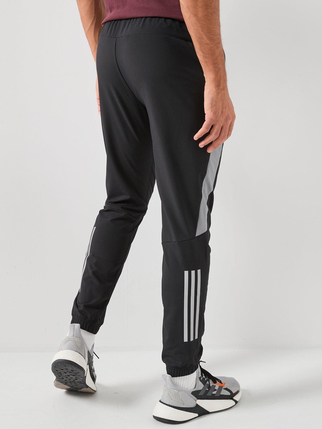  image of adidas-sportswear-mens-clima-woven-pants-black