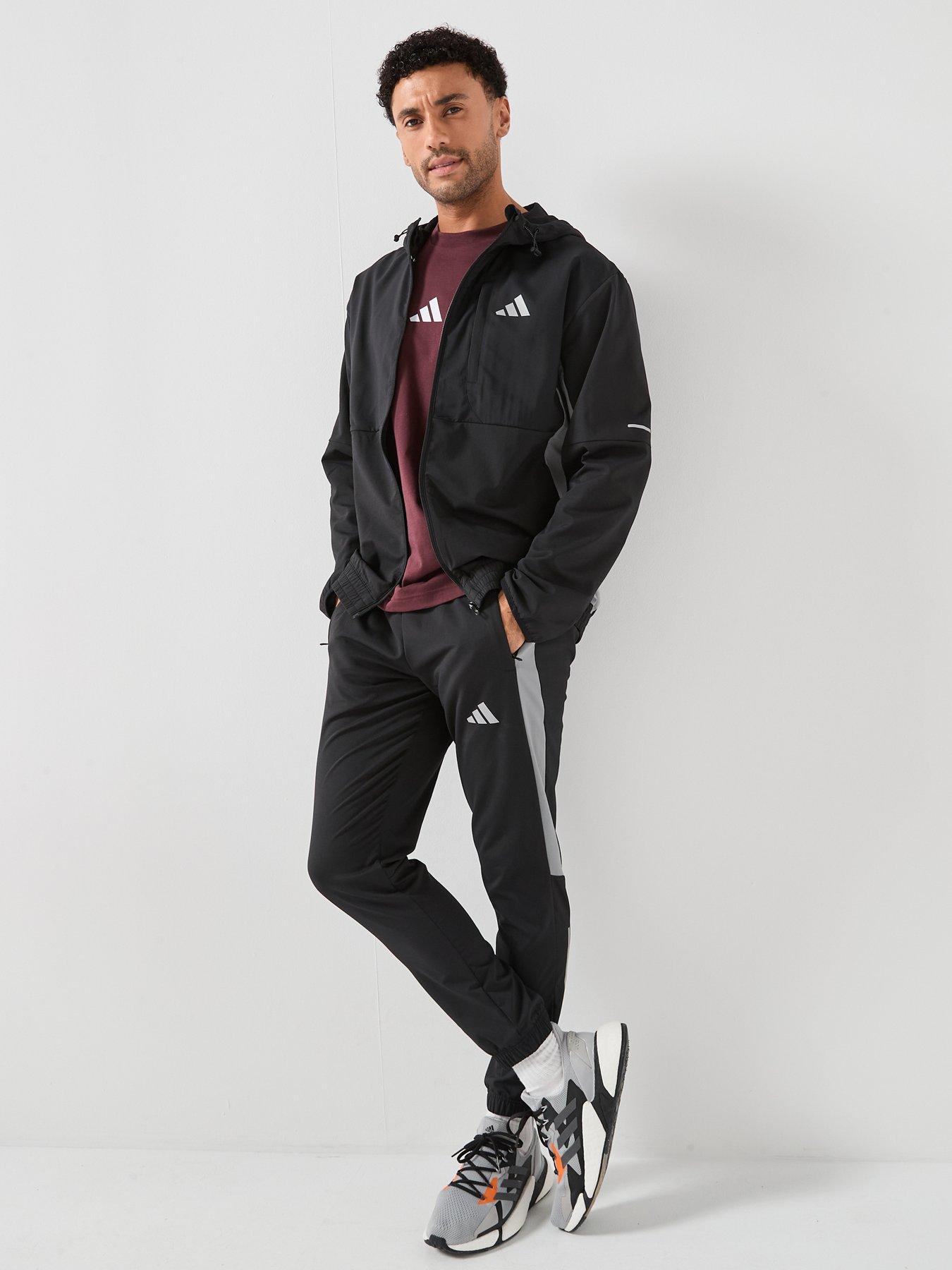  image of adidas-sportswear-mens-clima-woven-pants-black