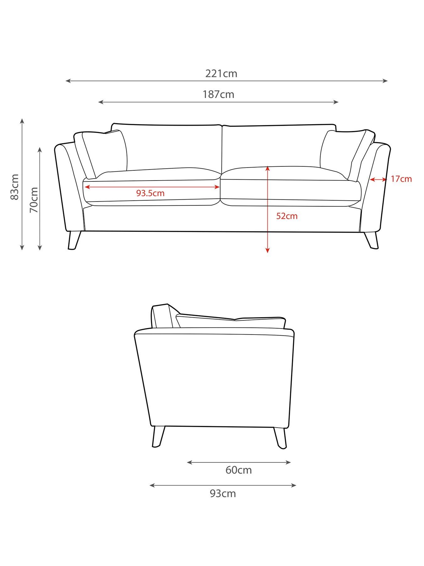 Image 7 of 7 of The Very Collection Moda 4 Seater