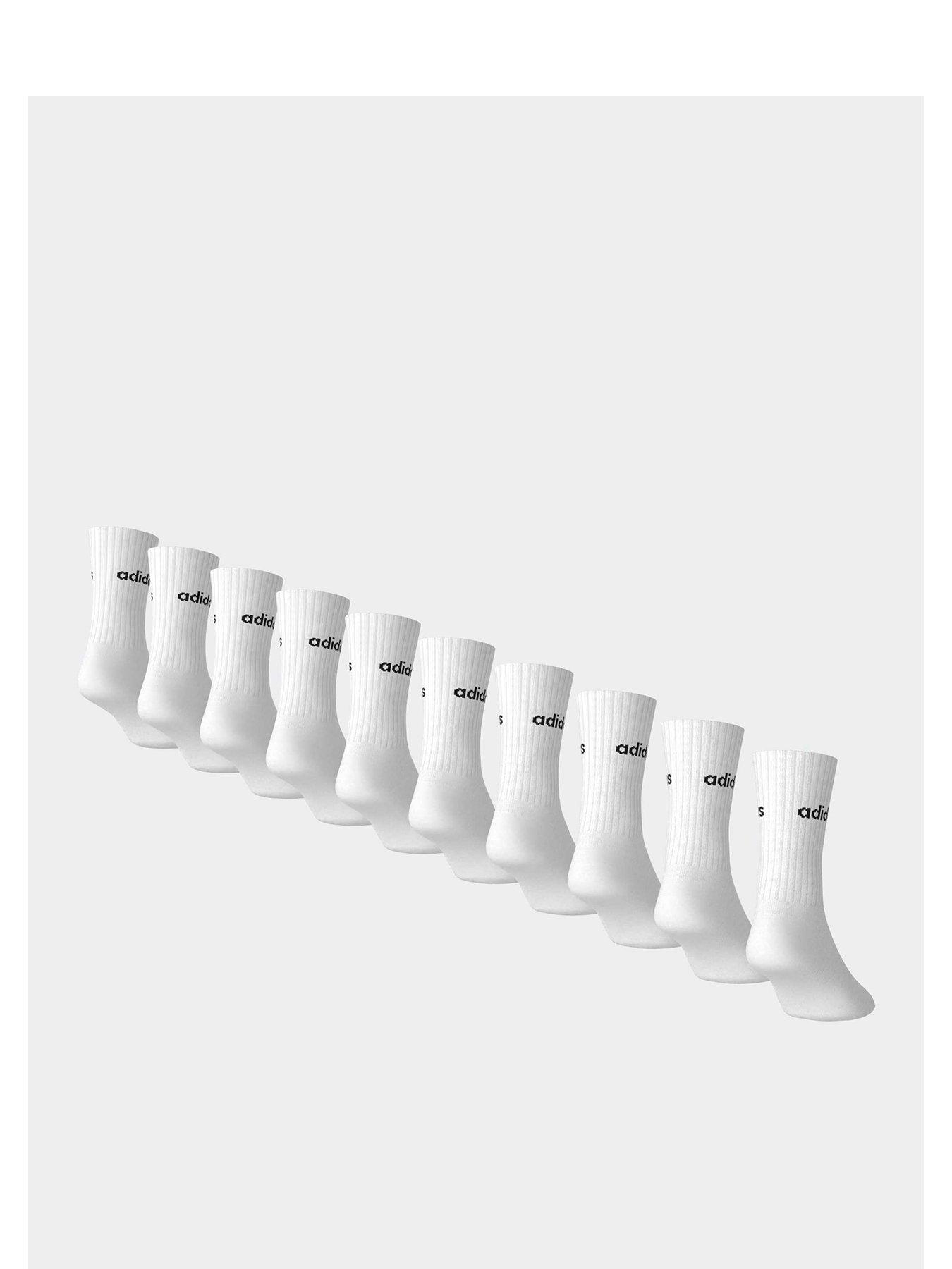 adidas-sportswear-linear-crew-sock-10-pair-pack-white