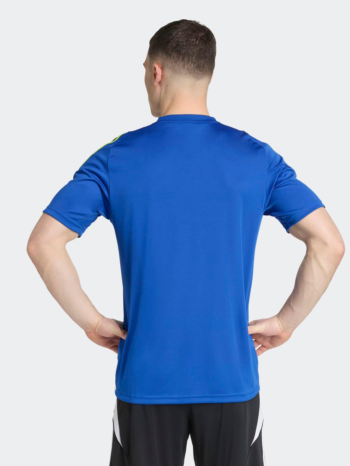 stillFront image of adidas-mens-messi-jersey-t-shirt-blue