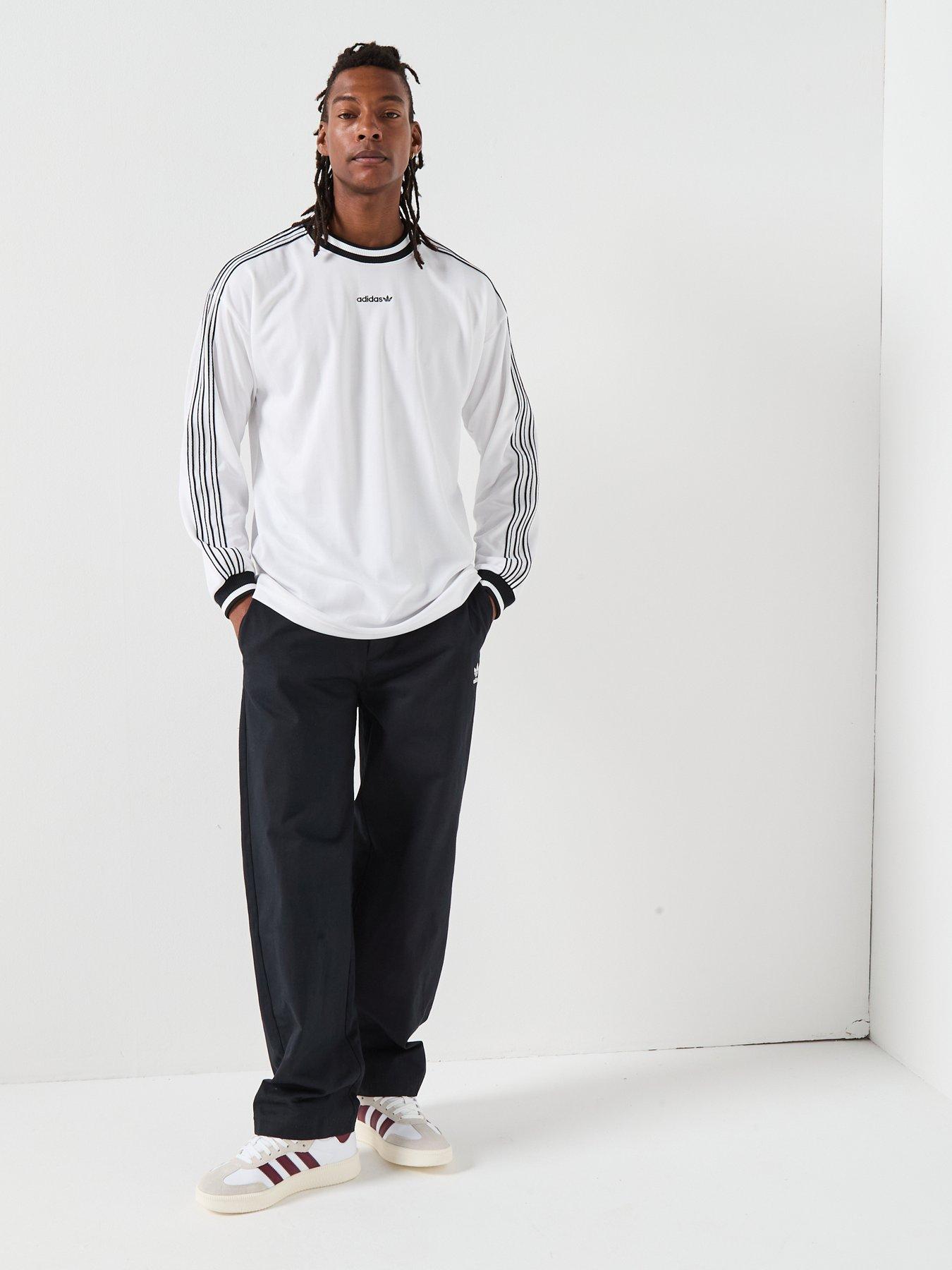  image of adidas-originals-mens-long-sleeve-jersey-white