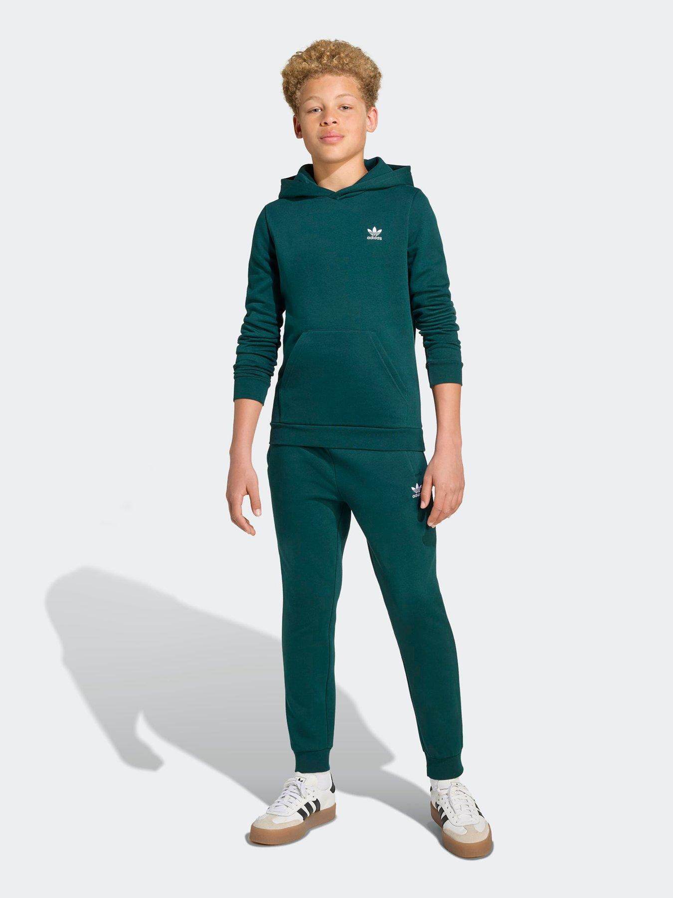 Image 3 of 5 of adidas Originals Junior Boys Hoodie Kids - Green