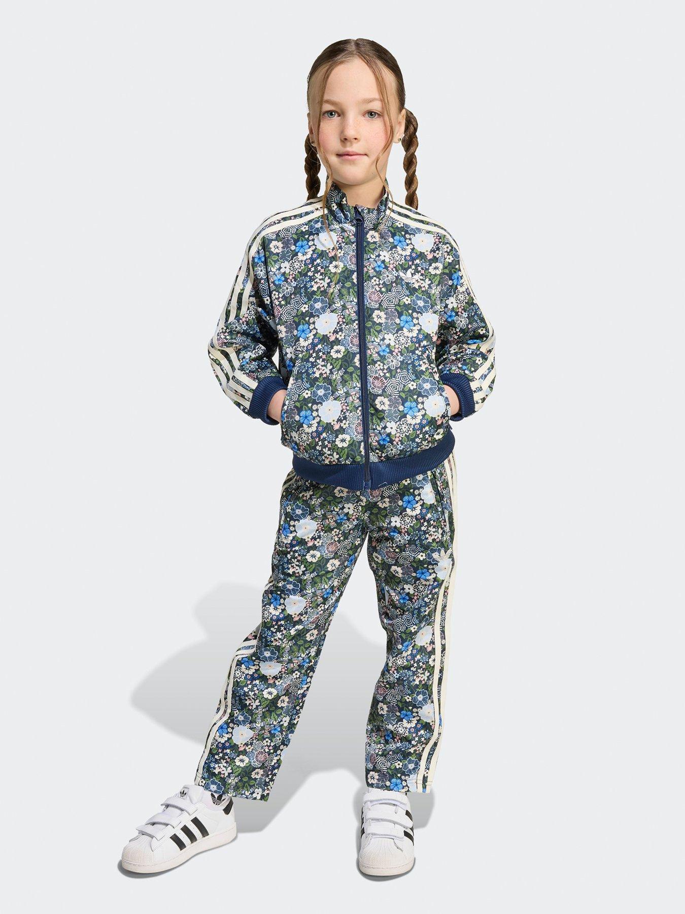 Image 3 of 7 of adidas Originals Kids Unisex Firebird Liberty Tracksuit - Blue