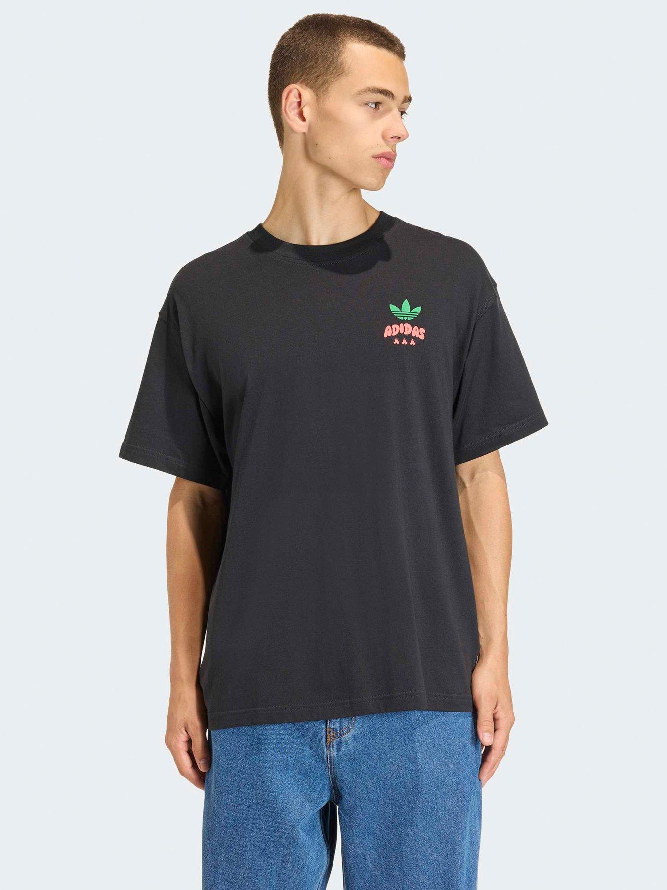 adidas Originals Men's Jalapeno Grafic Tee - Black