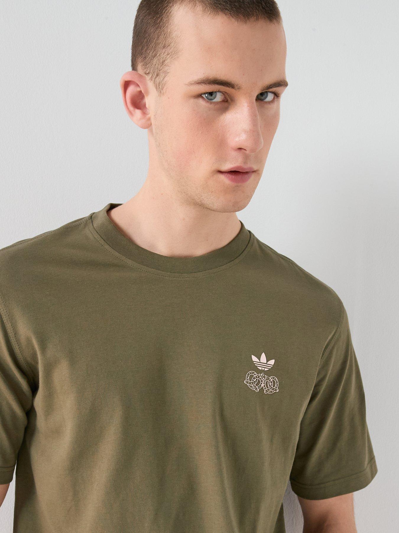 Image 4 of 7 of adidas Originals Men's Oktoberfest Graphic T-Shirt - Green
