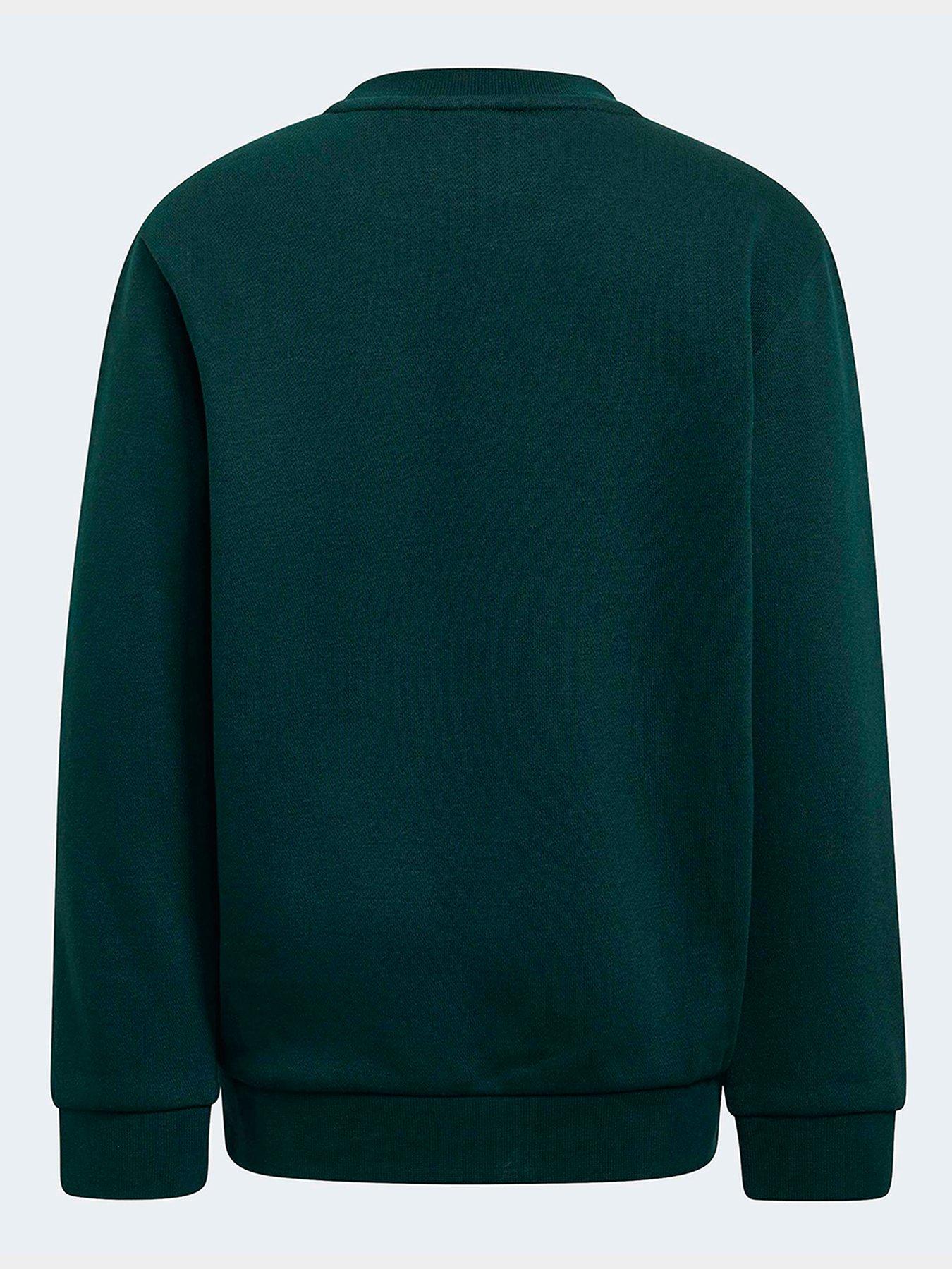 Image 2 of 5 of adidas Originals Kid's Crew Jog Set - Green