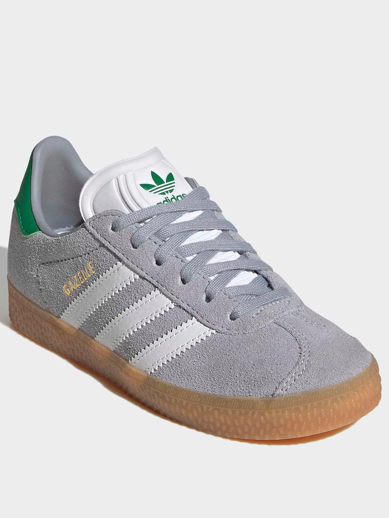 Image 2 of 7 of adidas Originals Kids Gazelle Trainers - Grey