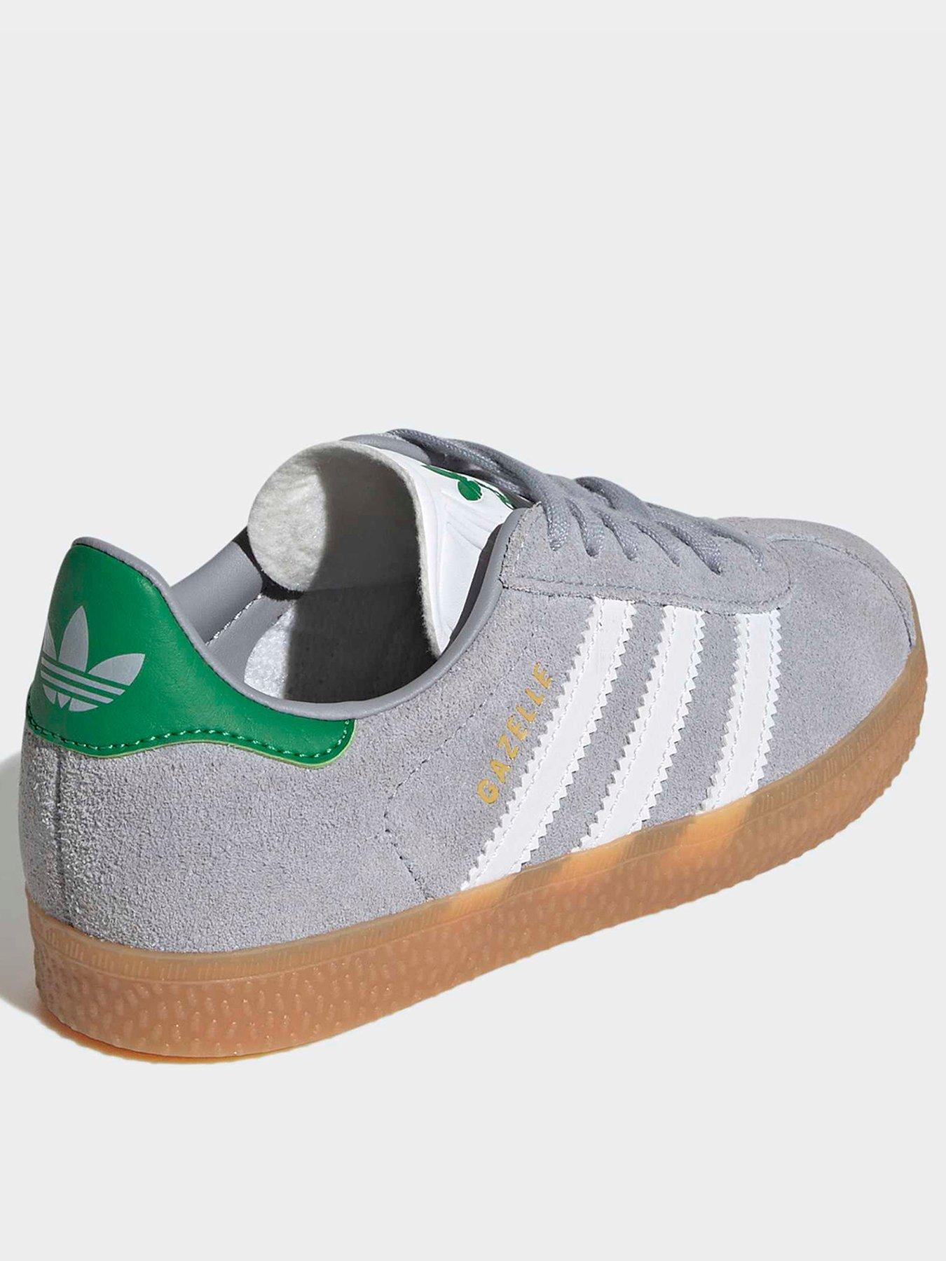 Image 3 of 7 of adidas Originals Kids Gazelle Trainers - Grey