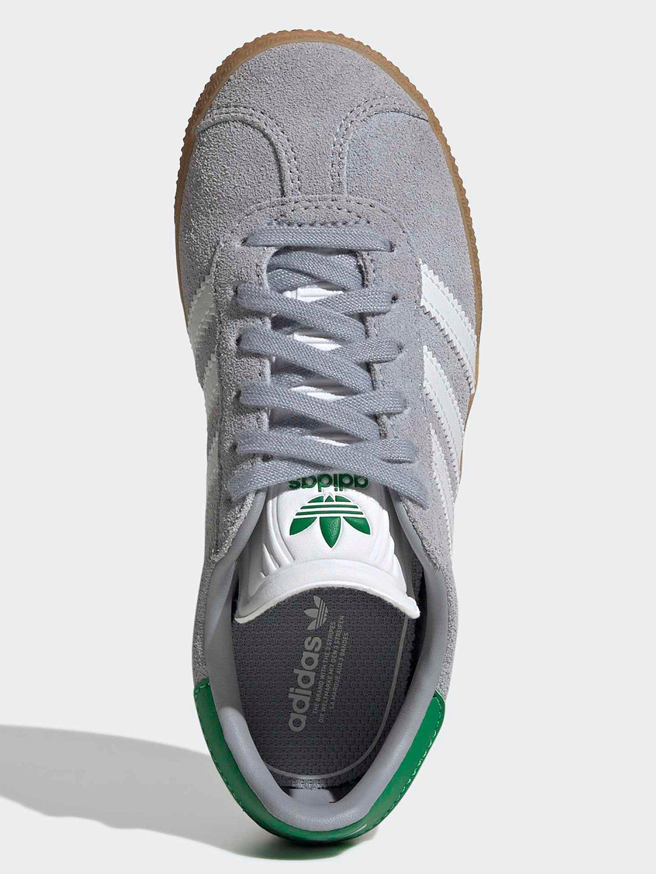 Image 4 of 7 of adidas Originals Kids Gazelle Trainers - Grey