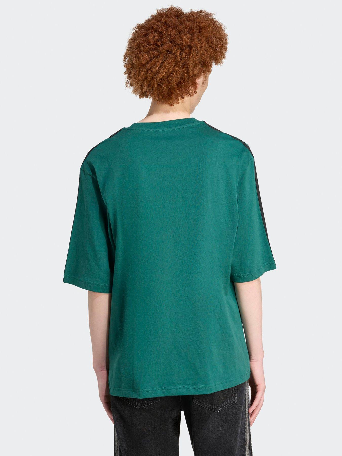 Image 2 of 6 of adidas Originals Mens Adicolor Oversized T-Shirt - Green