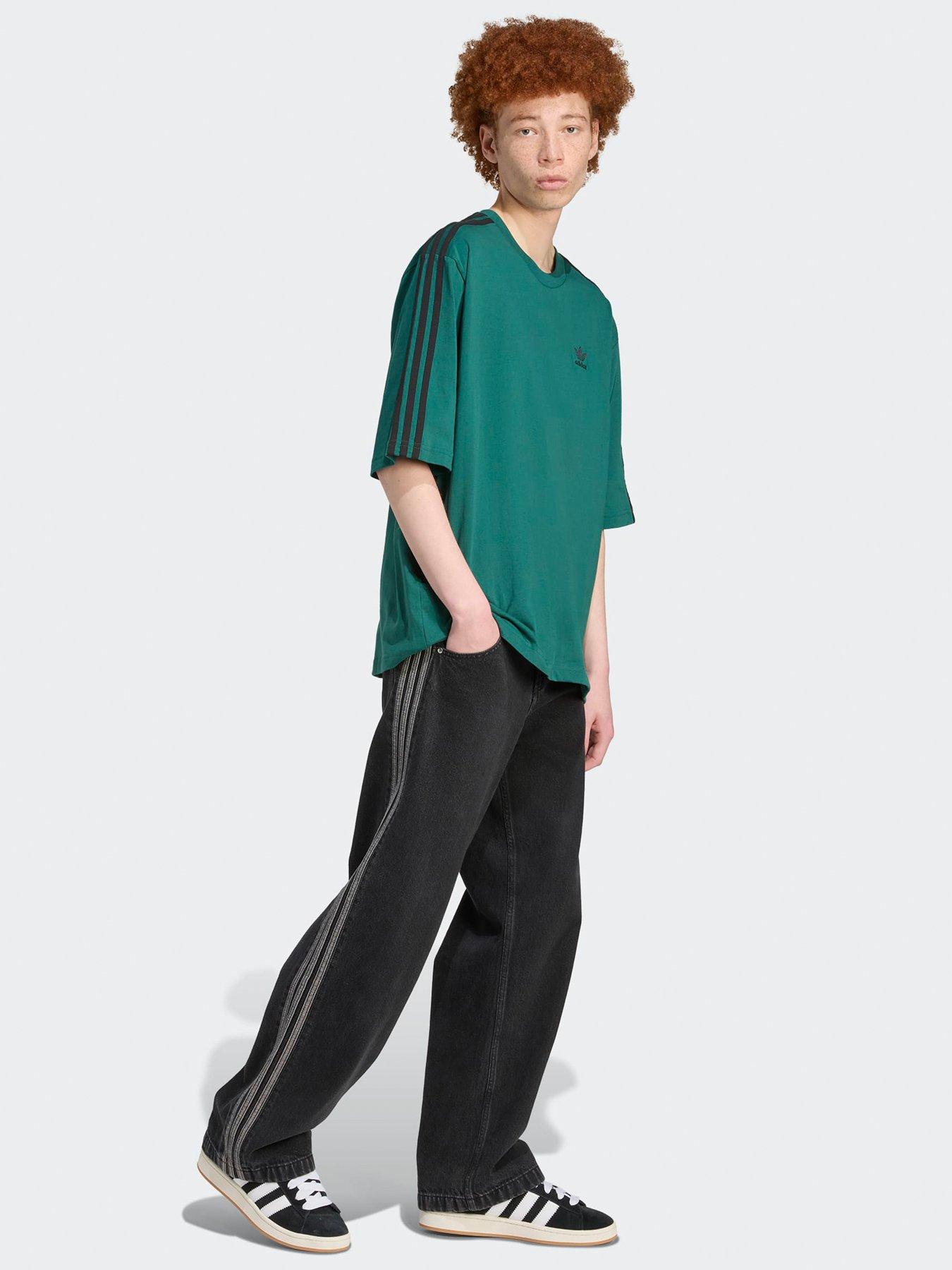 Image 3 of 6 of adidas Originals Mens Adicolor Oversized T-Shirt - Green