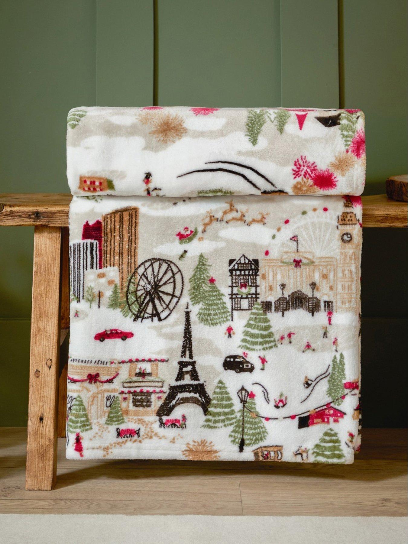 Image 1 of 4 of Furn Joy To All 140x180 Throw Cream