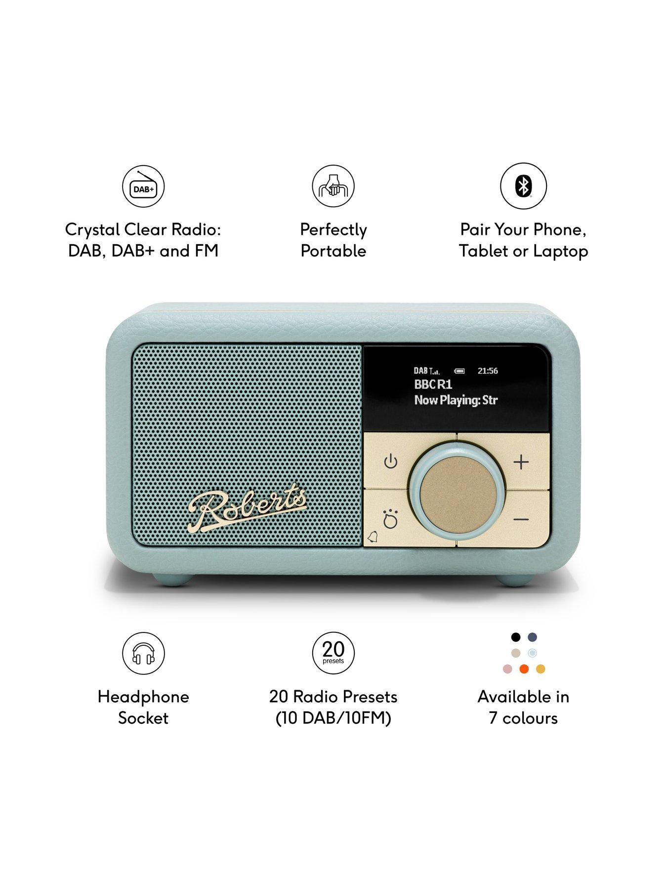 Image 3 of 7 of Roberts Revival Petite 2 DAB/DAB+/FM Bluetooth Portable Digital Radio