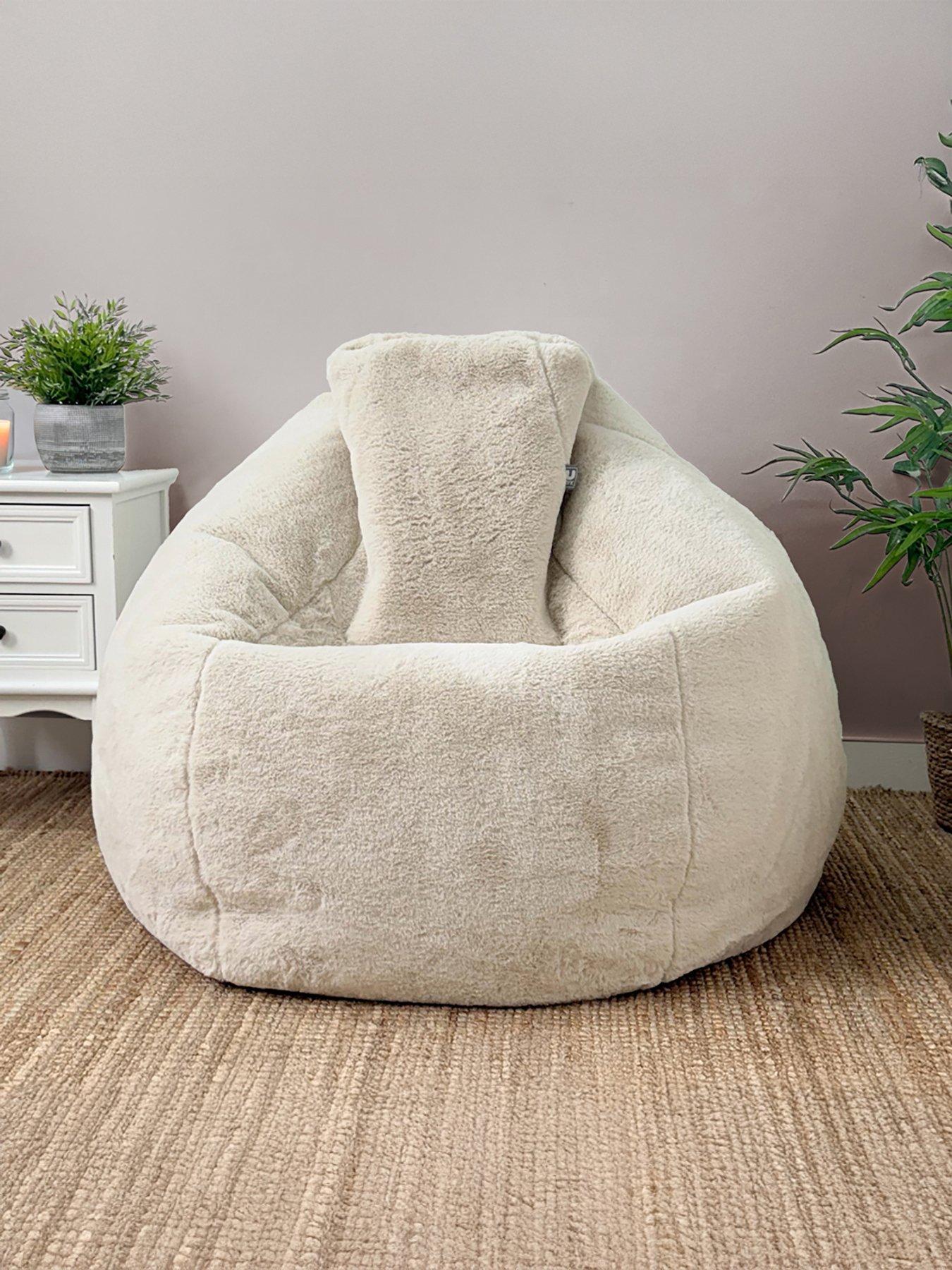undefined Faux Fur Hygge Adult Beanbag