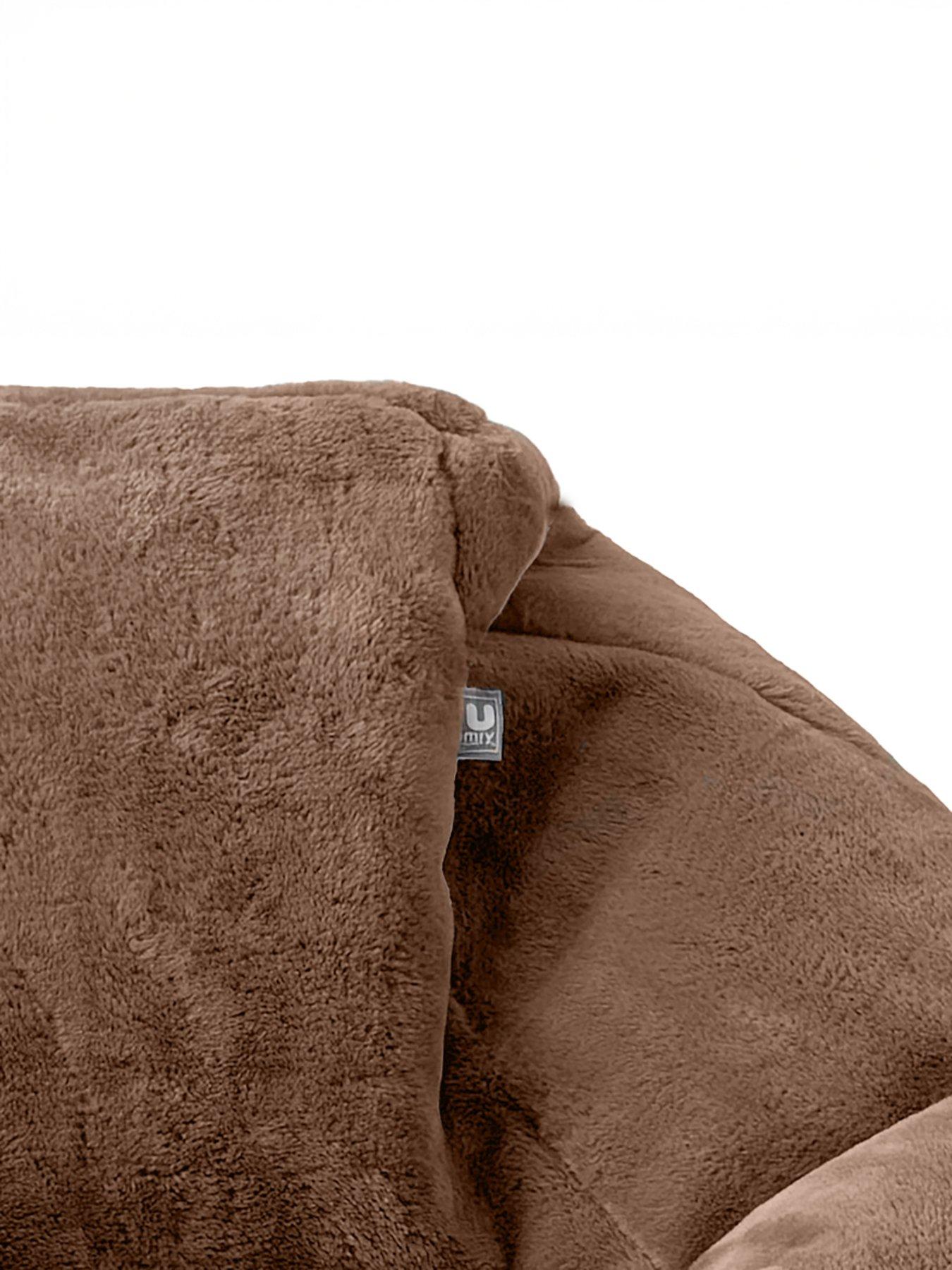 Image 3 of 4 of rucomfy Faux Fur Hygge Adult Beanbag