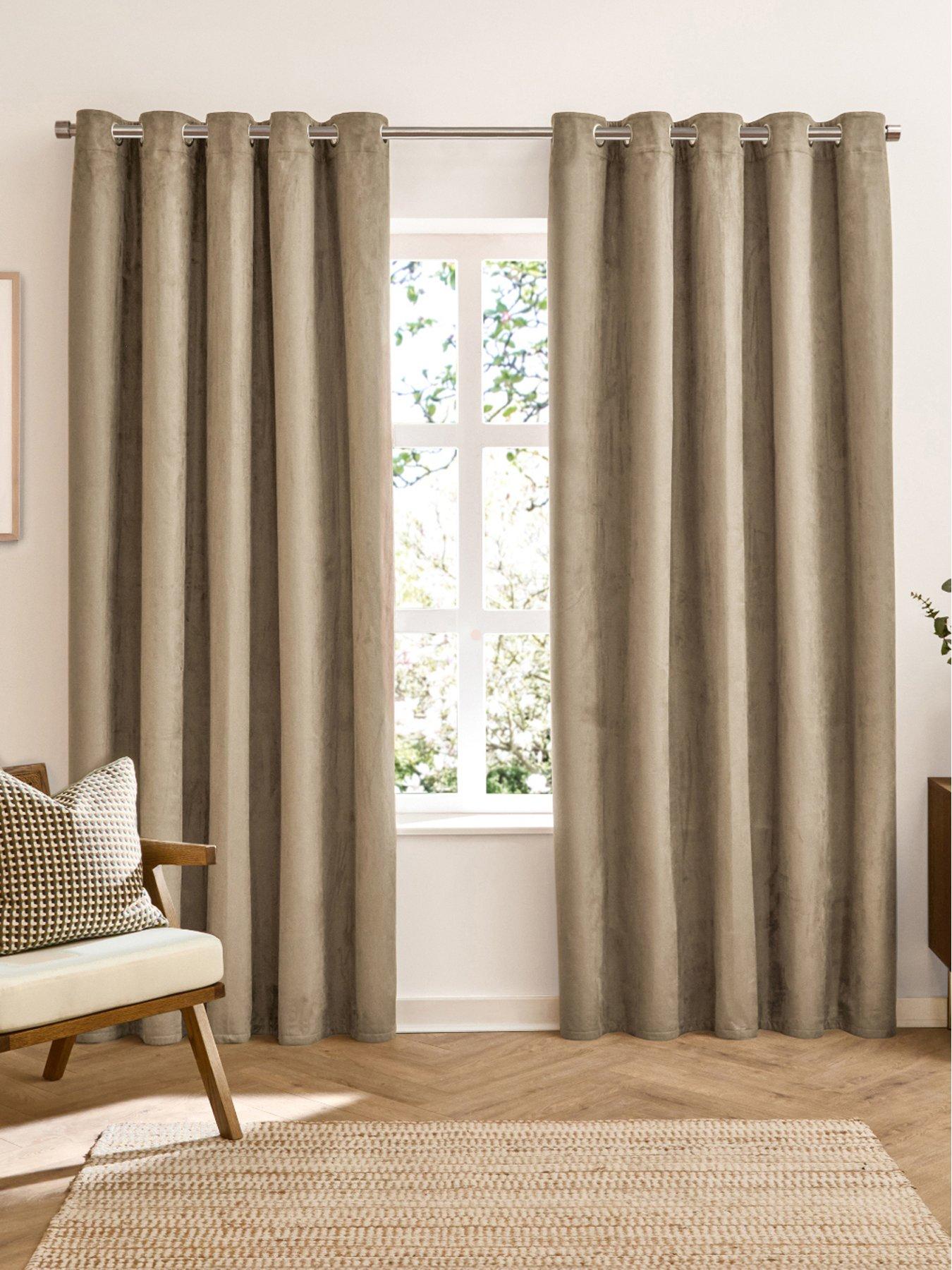Furn Verso Blackout Eyelet Curtains