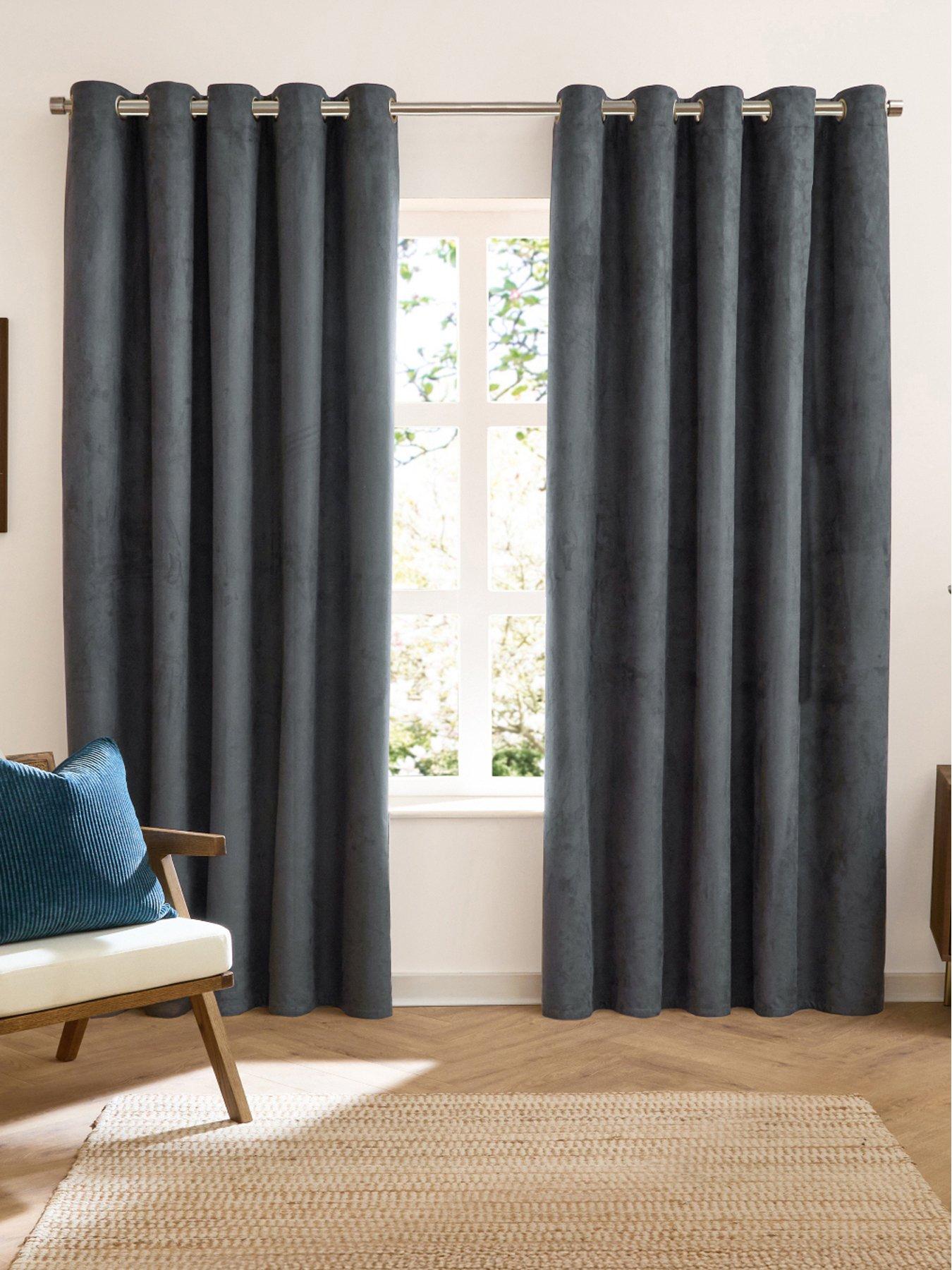 Furn Verso Blackout Eyelet Curtains