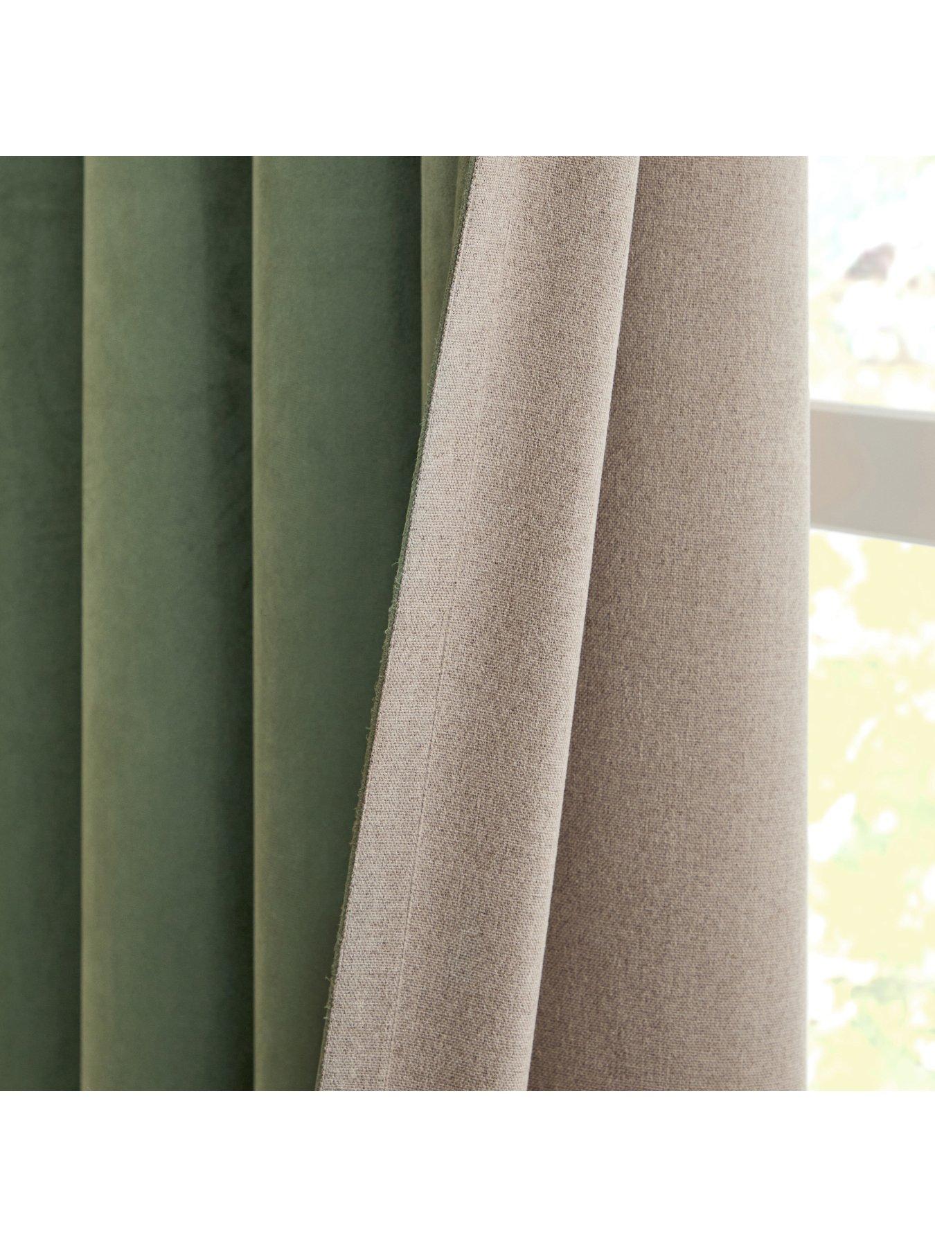 Image 3 of 7 of Furn Verso Blackout Eyelet Curtains