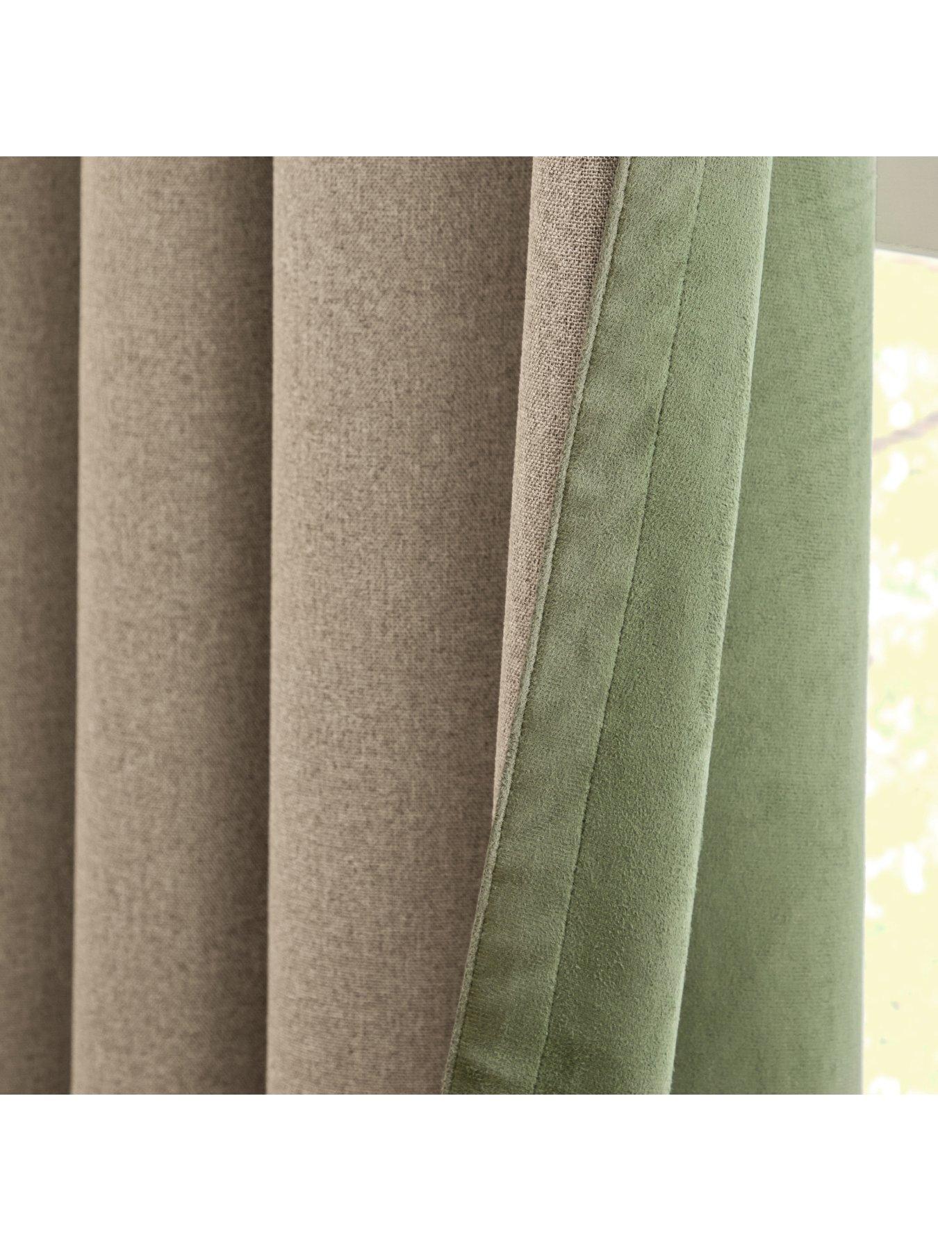 Image 5 of 7 of Furn Verso Blackout Eyelet Curtains