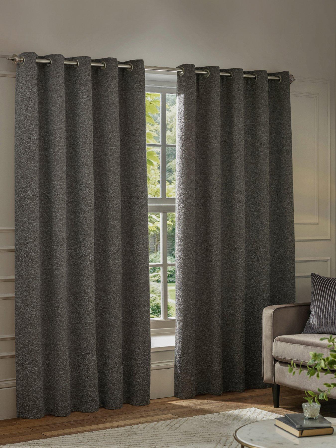 Image 1 of 6 of Paoletti Galaxy Eyelet Curtains