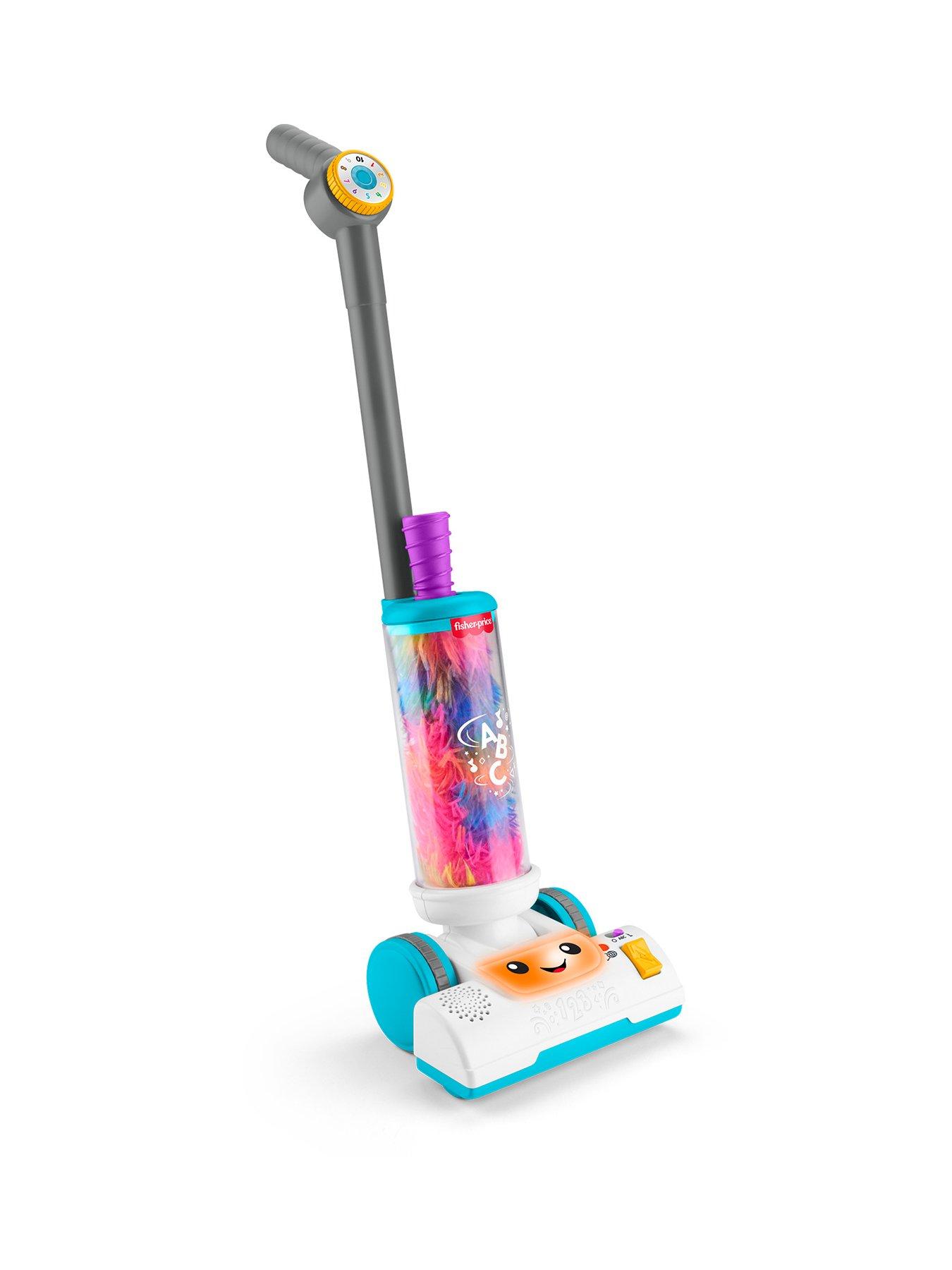 Image 1 of 7 of Fisher-Price Laugh &amp; Learn 2-in-1 Vacuum Toddler Musical Learning Toy -&nbsp;Multilanguage Version