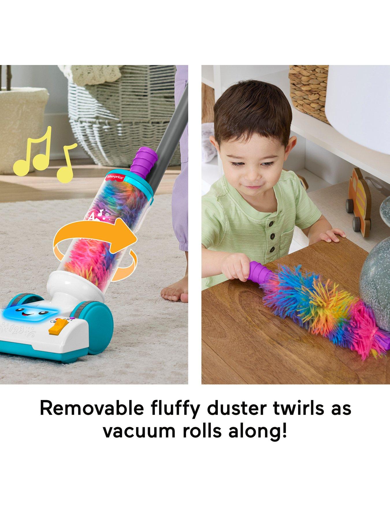Image 4 of 7 of Fisher-Price Laugh &amp; Learn 2-in-1 Vacuum Toddler Musical Learning Toy -&nbsp;Multilanguage Version