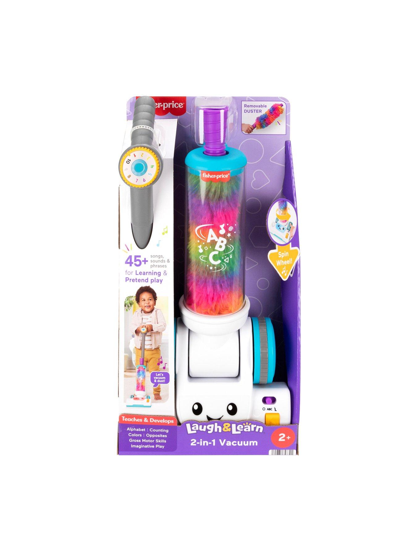 Image 7 of 7 of Fisher-Price Laugh &amp; Learn 2-in-1 Vacuum Toddler Musical Learning Toy -&nbsp;Multilanguage Version