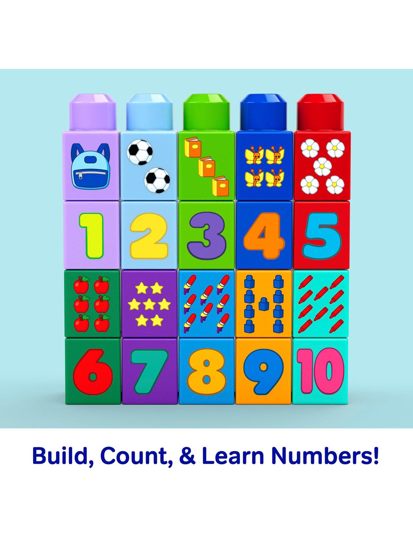 Image 5 of 7 of Mega Bloks First Builders Build &amp; Count Bus Block Toy (45 Pieces)