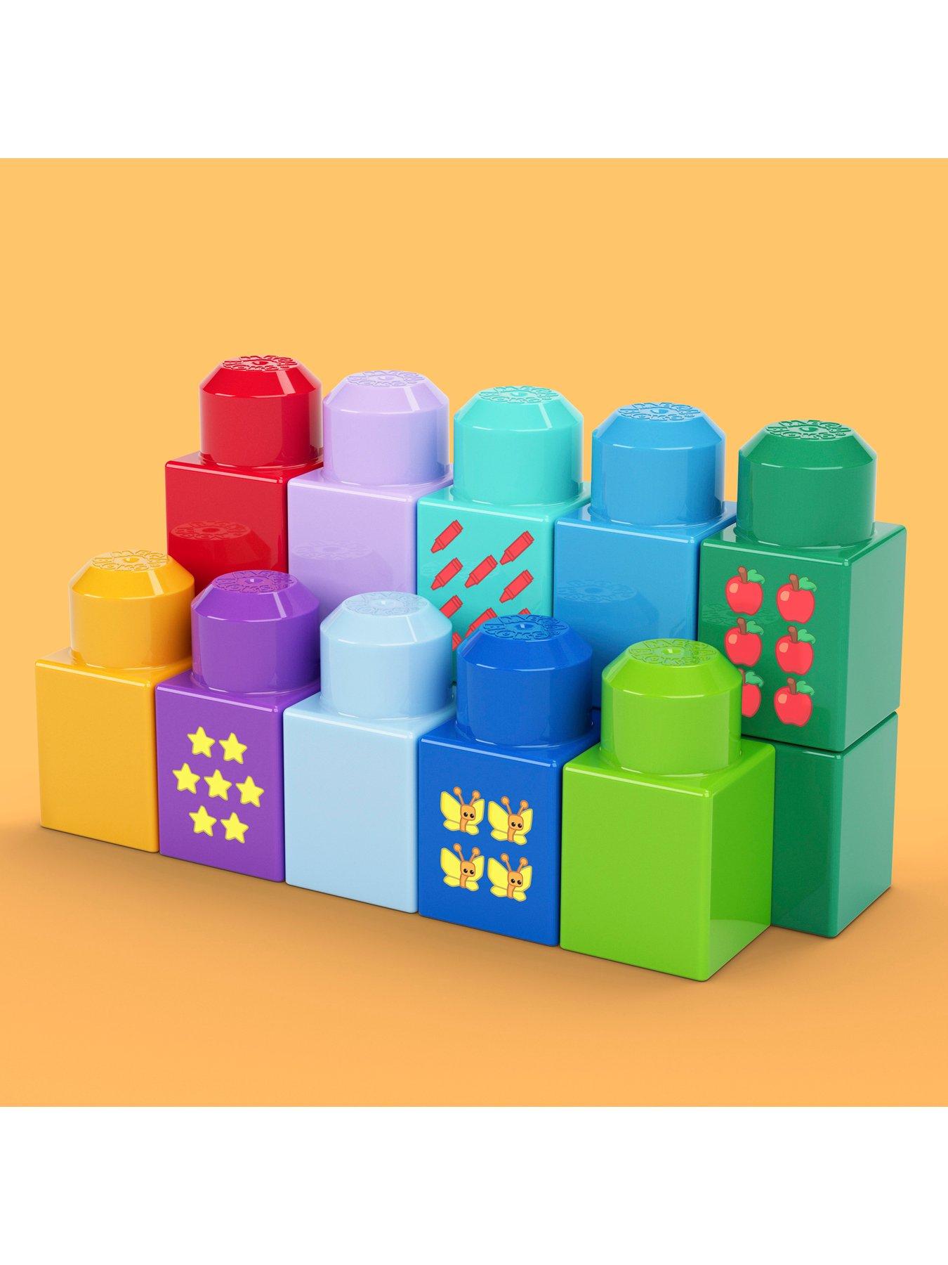 Image 6 of 7 of Mega Bloks First Builders Build &amp; Count Bus Block Toy (45 Pieces)