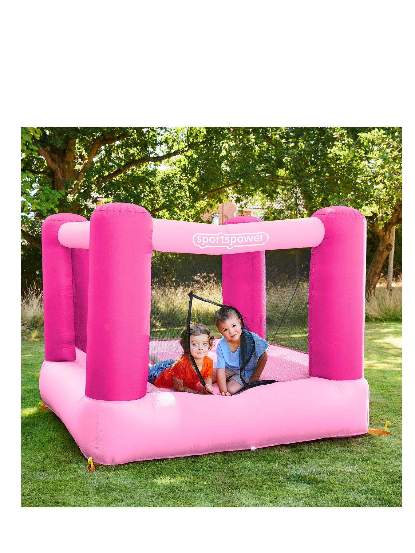 Sportspower 6x6ft Bouncy Castle PINK