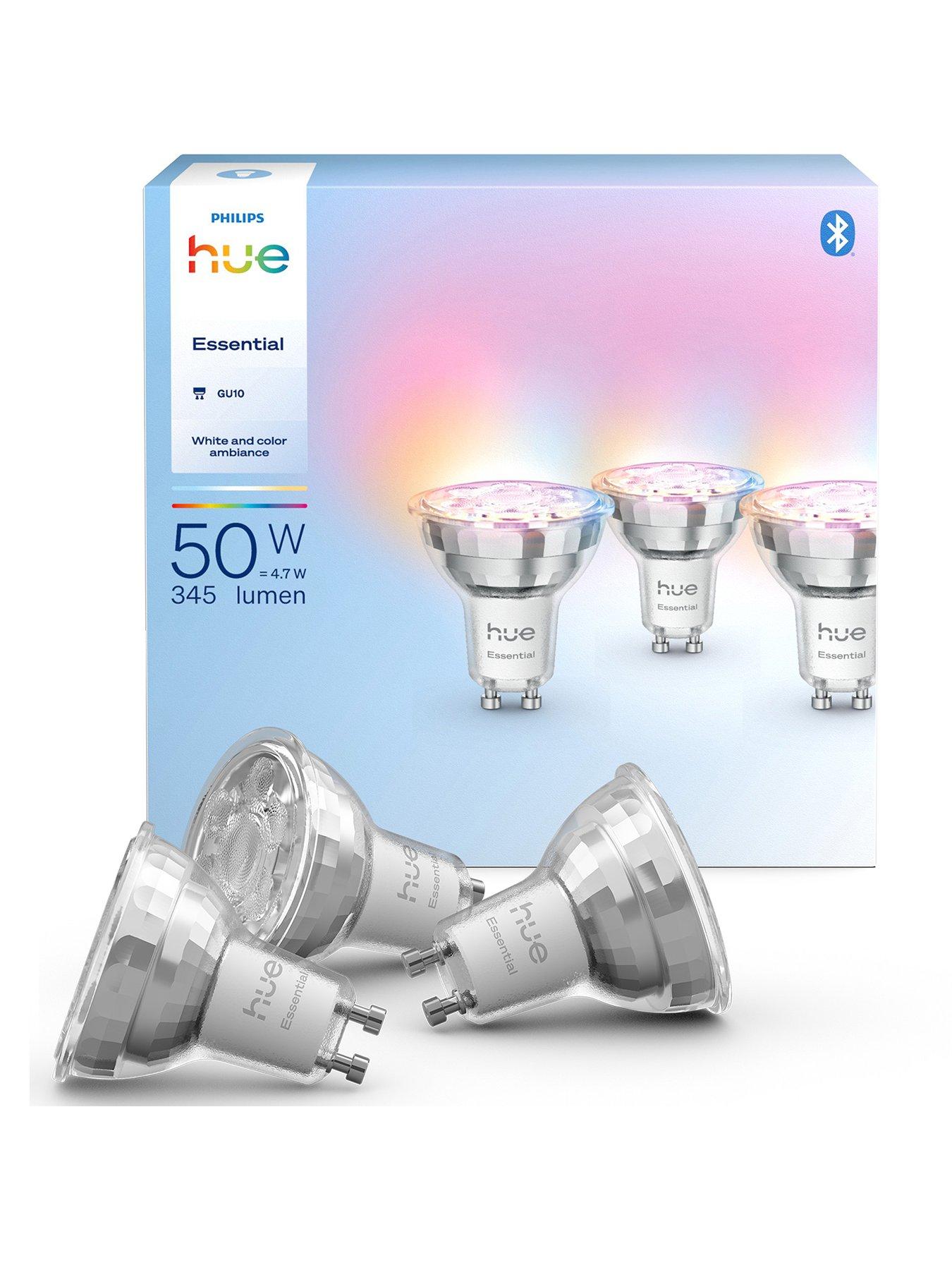 Image 1 of 7 of Philips Hue Hue Essential WCA 345 GU10 6 Pack