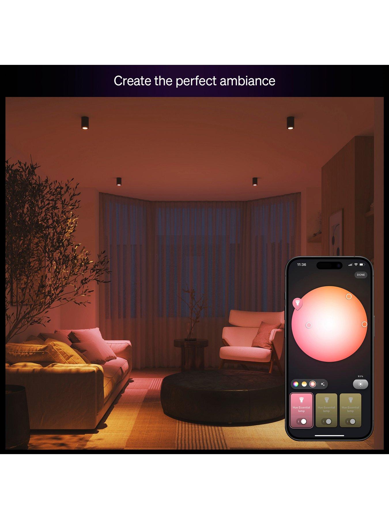 Image 3 of 7 of Philips Hue Hue Essential WCA 345 GU10 6 Pack