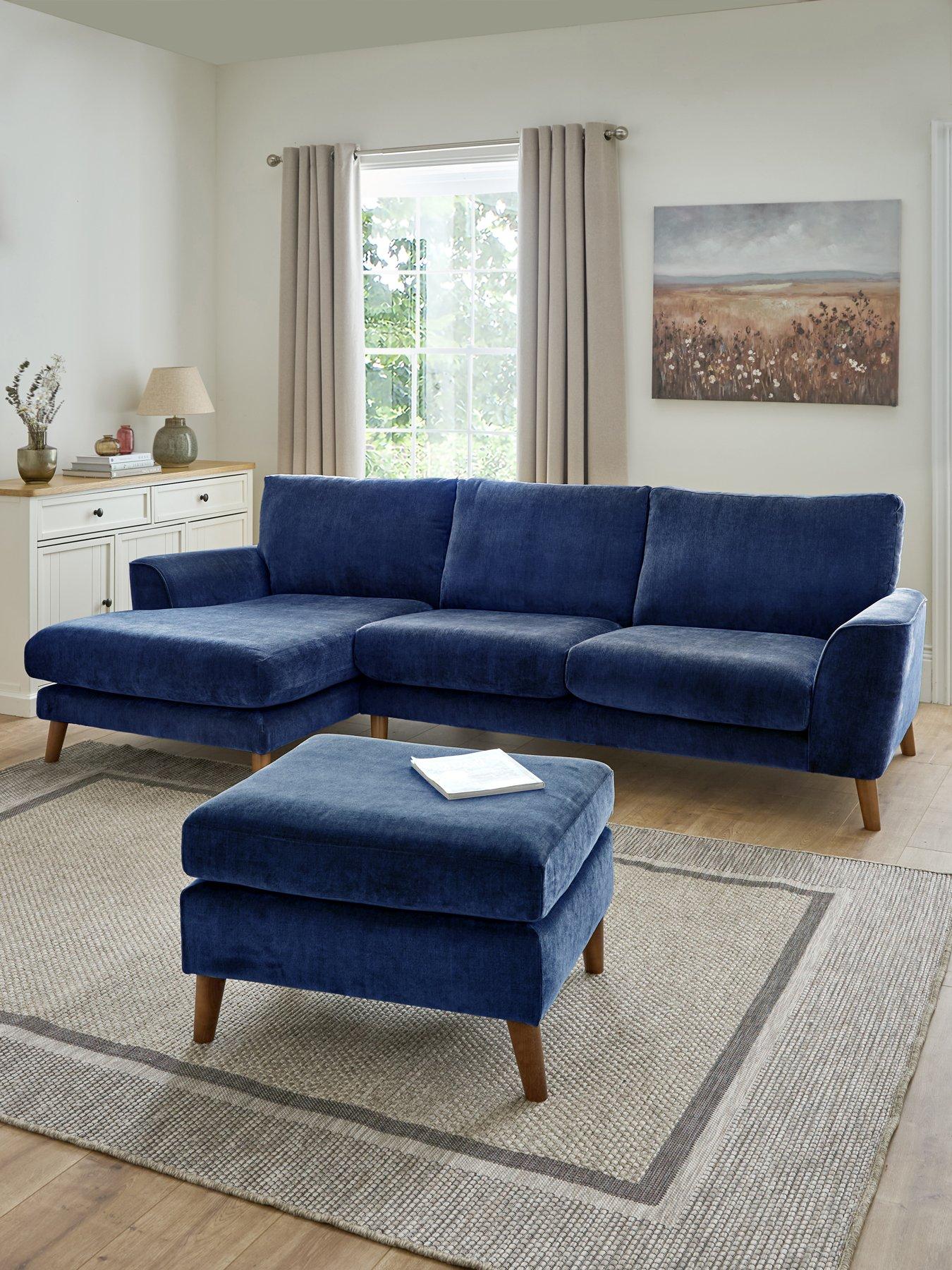 Very Home Aiyanna Lh 3 Seater Chaise+Fs