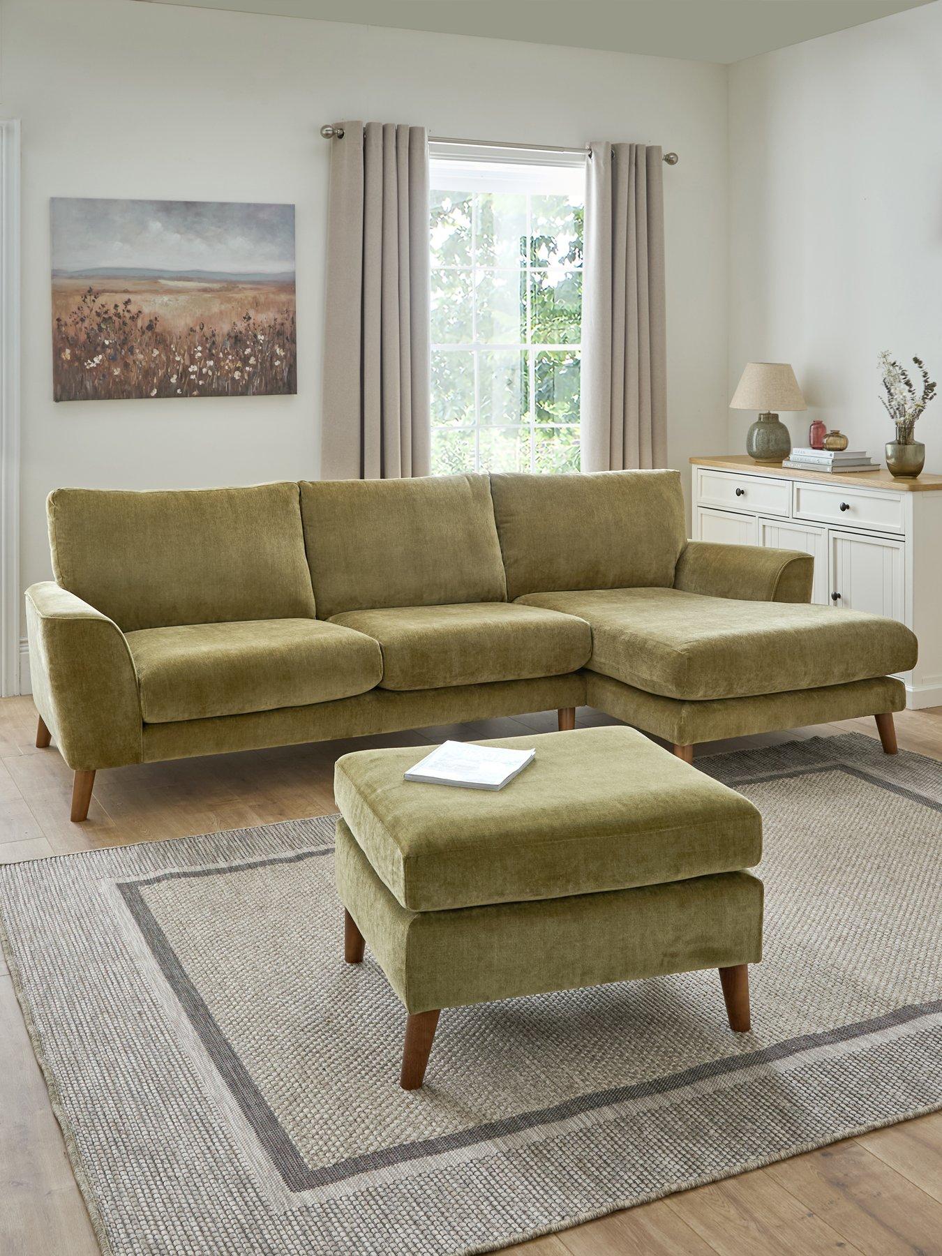 The Very Collection Aiyanna Rh 3 Seater Chaise+Fs