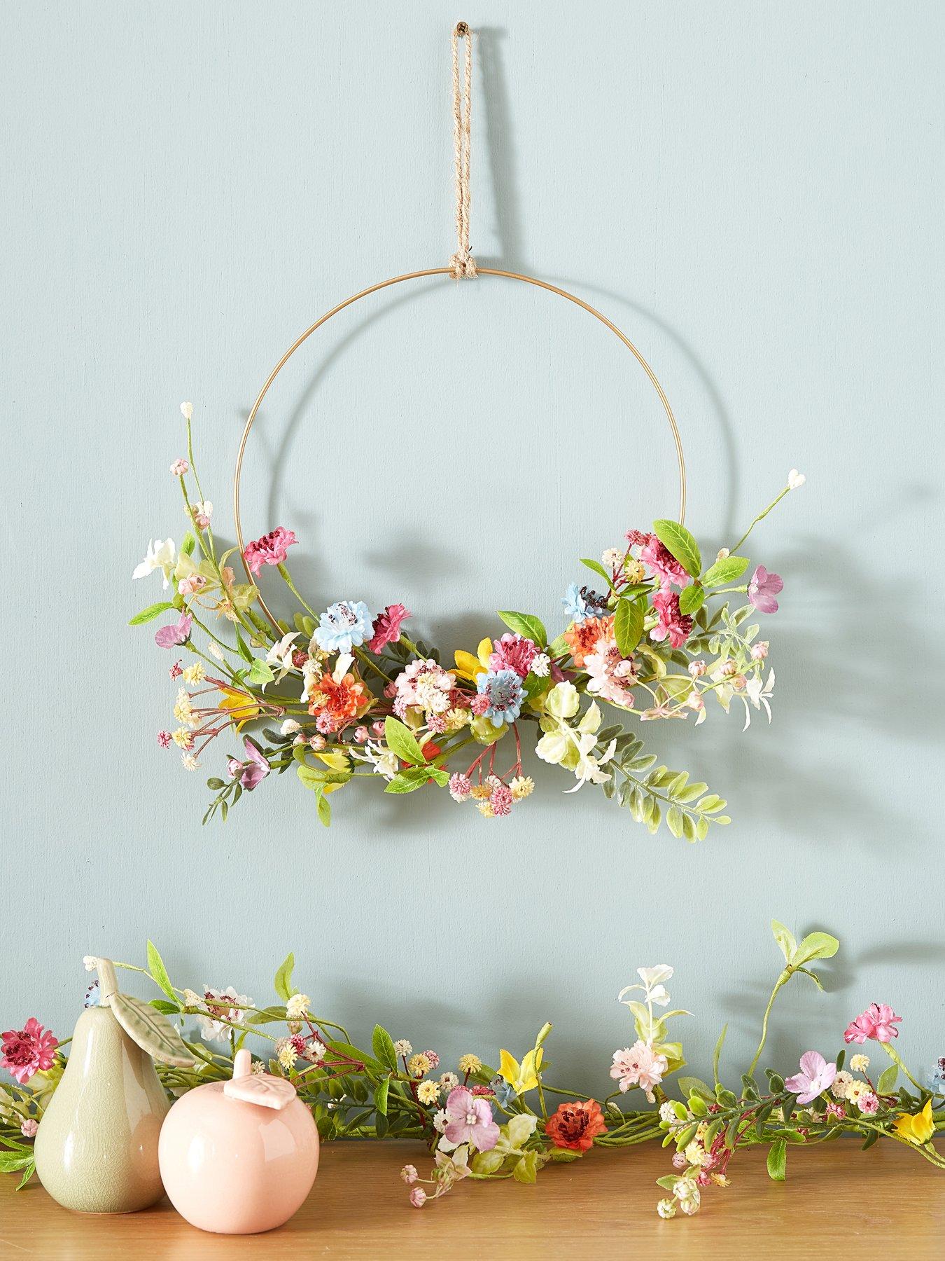 The Very Collection Meadow Flowers Wreath - 30cm