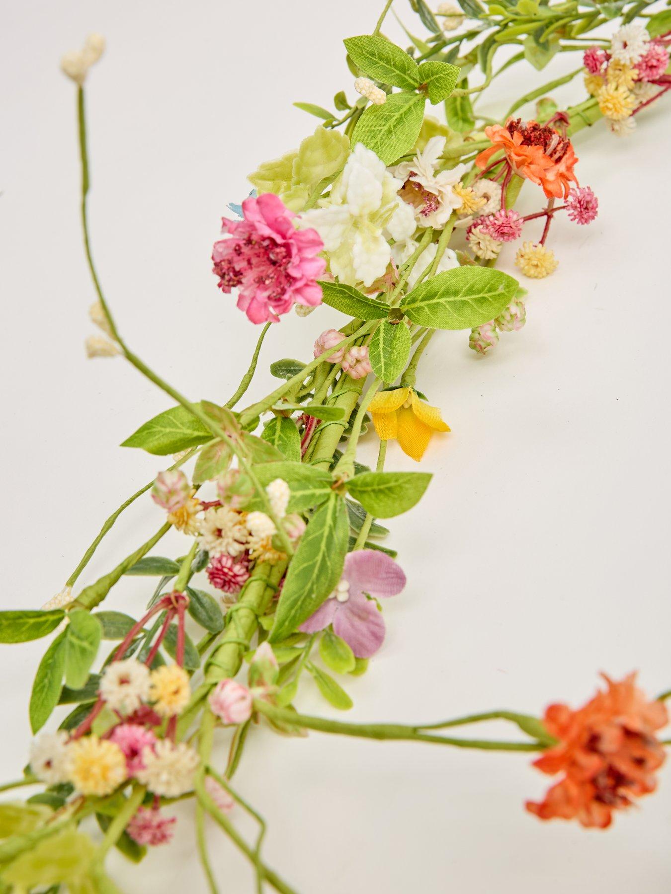 Image 4 of 4 of The Very Collection Meadow Flowers 120cm Garland