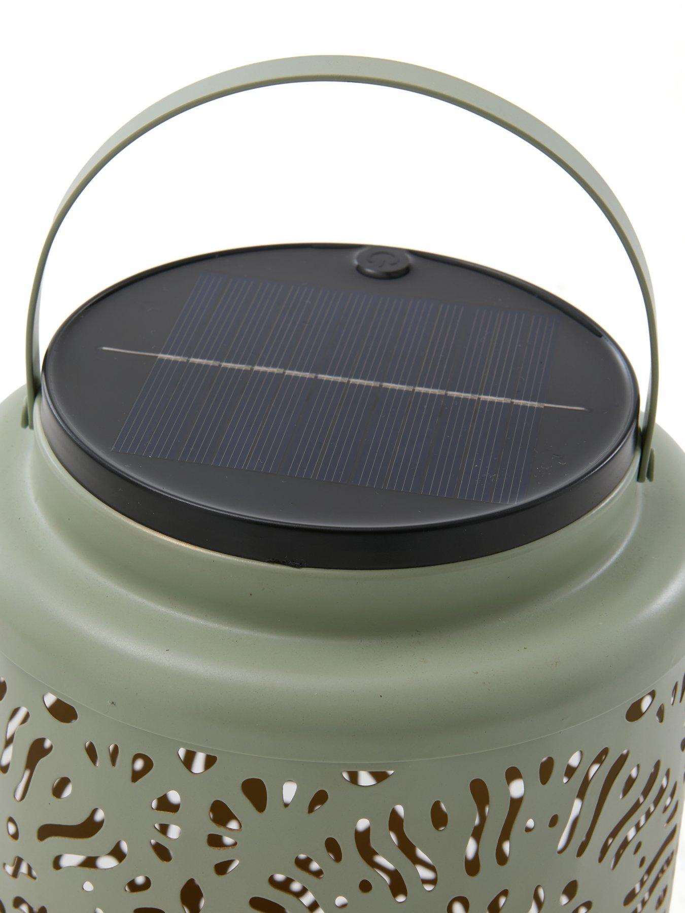 Image 5 of 5 of The Very Collection Green Solar/USB Lantern