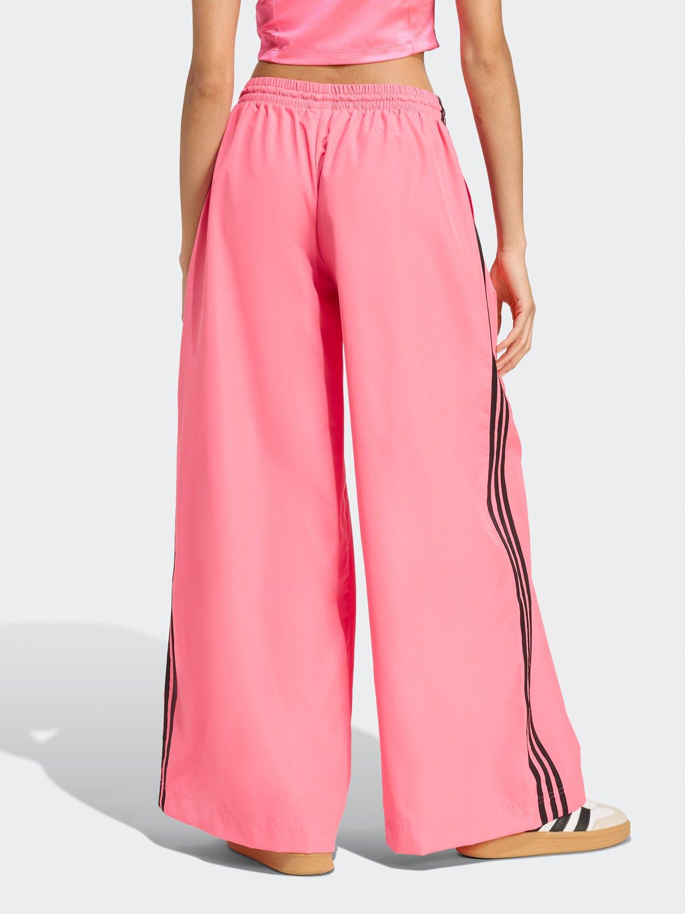  image of adidas-originals-womens-adilenium-season-3-oversized-track-pants-pink