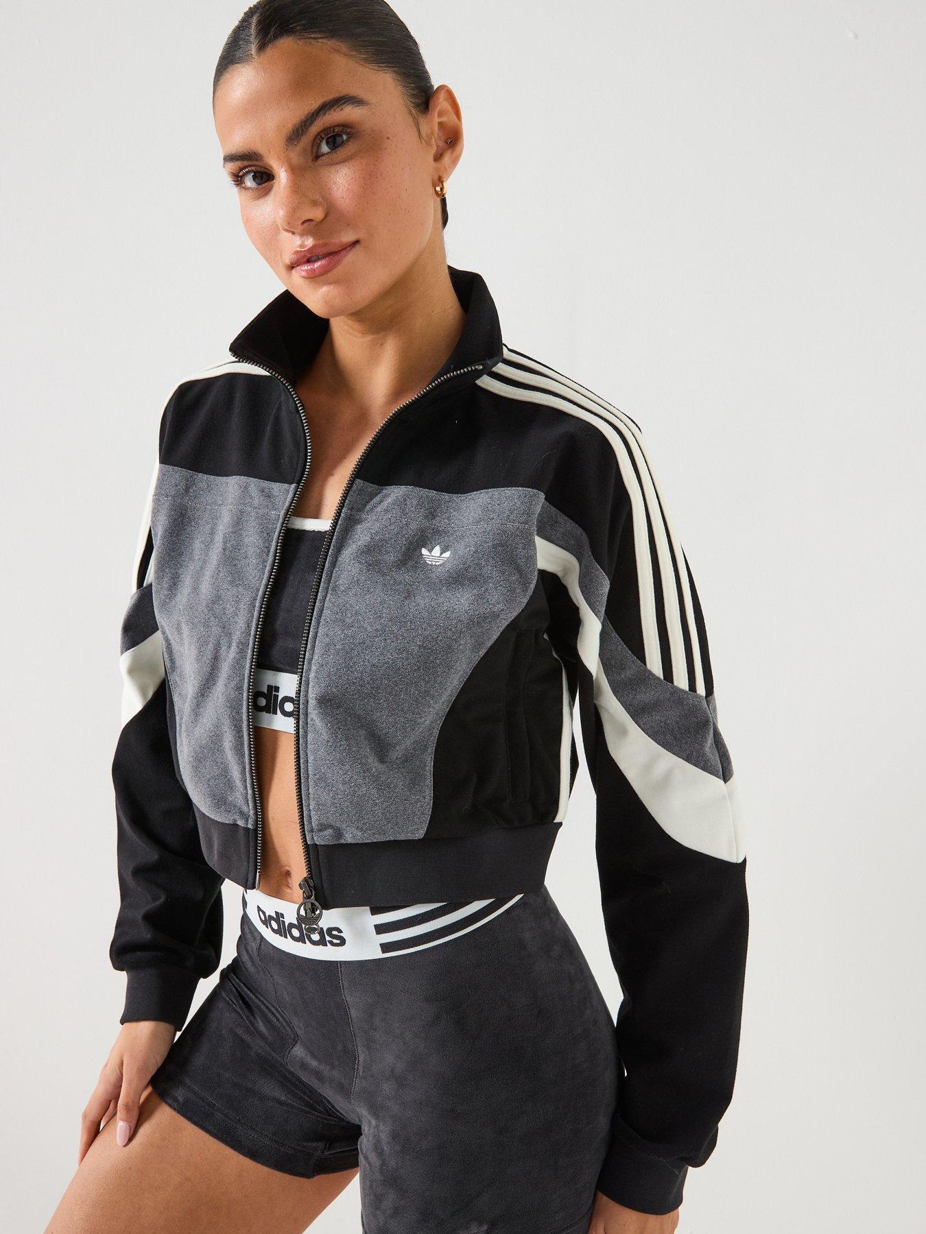 adidas Originals Womens Blocking Tracksuit Top - Black
