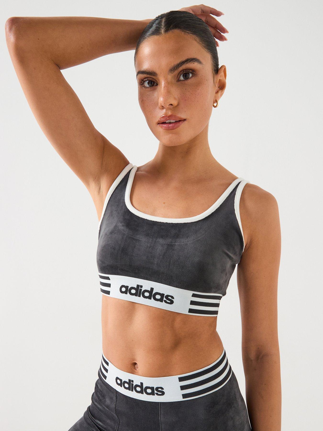  image of adidas-originals-womens-winterized-bra-top-black