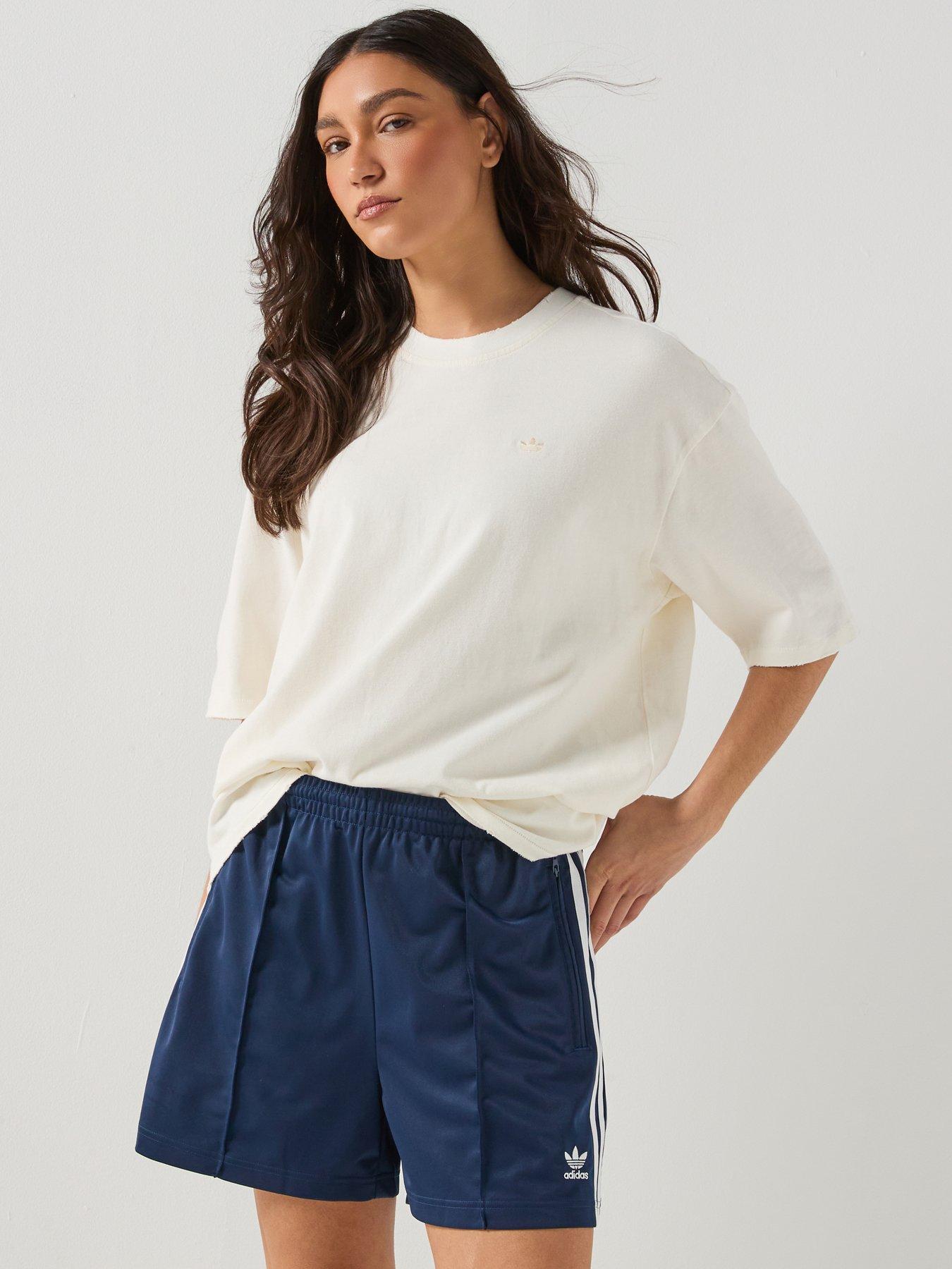 adidas Originals Womens Washed Oversized T-Shirt - White