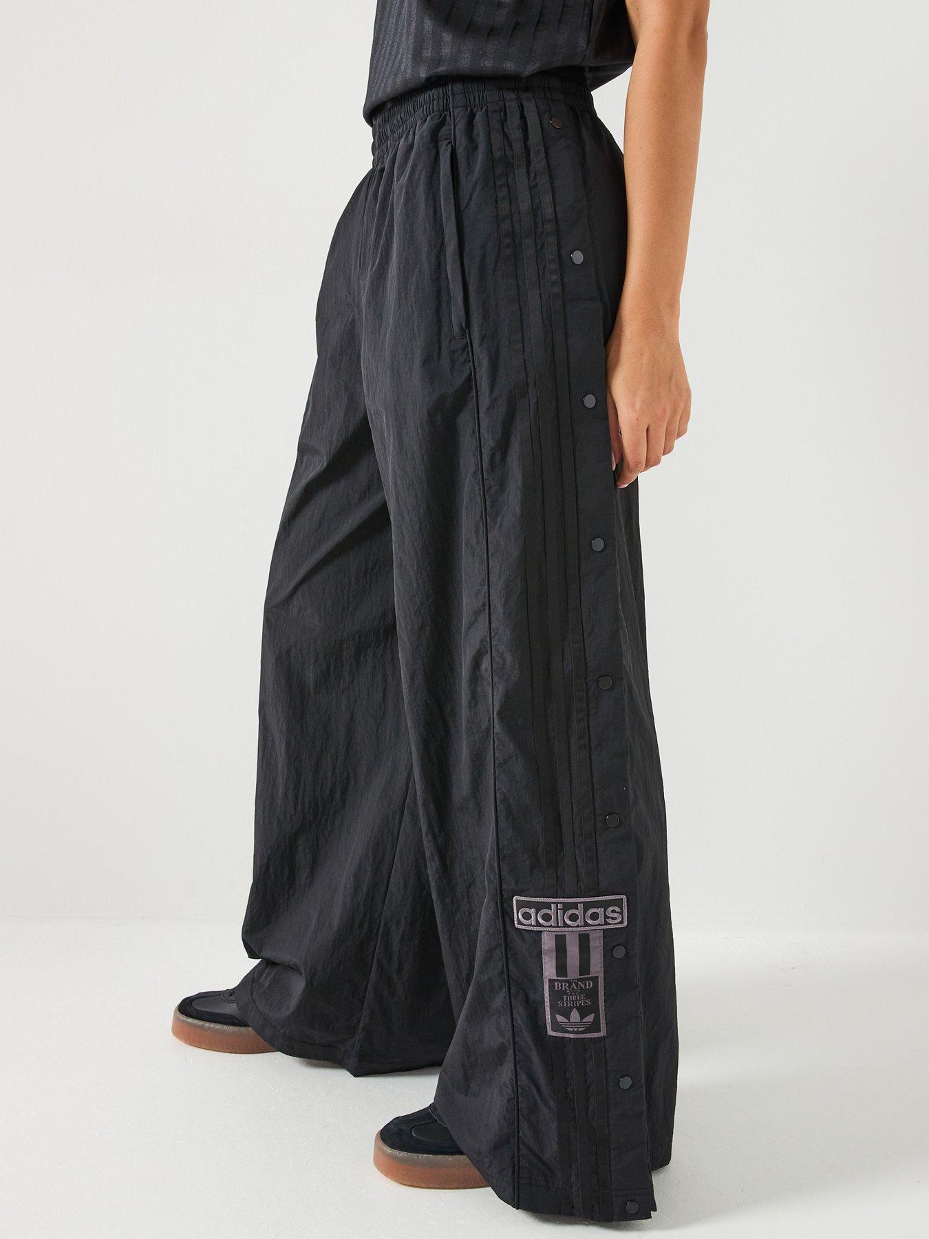 Image 1 of 6 of adidas Originals Womens Adibreak Adicolor Adilenium Tracksuit Pants - Black