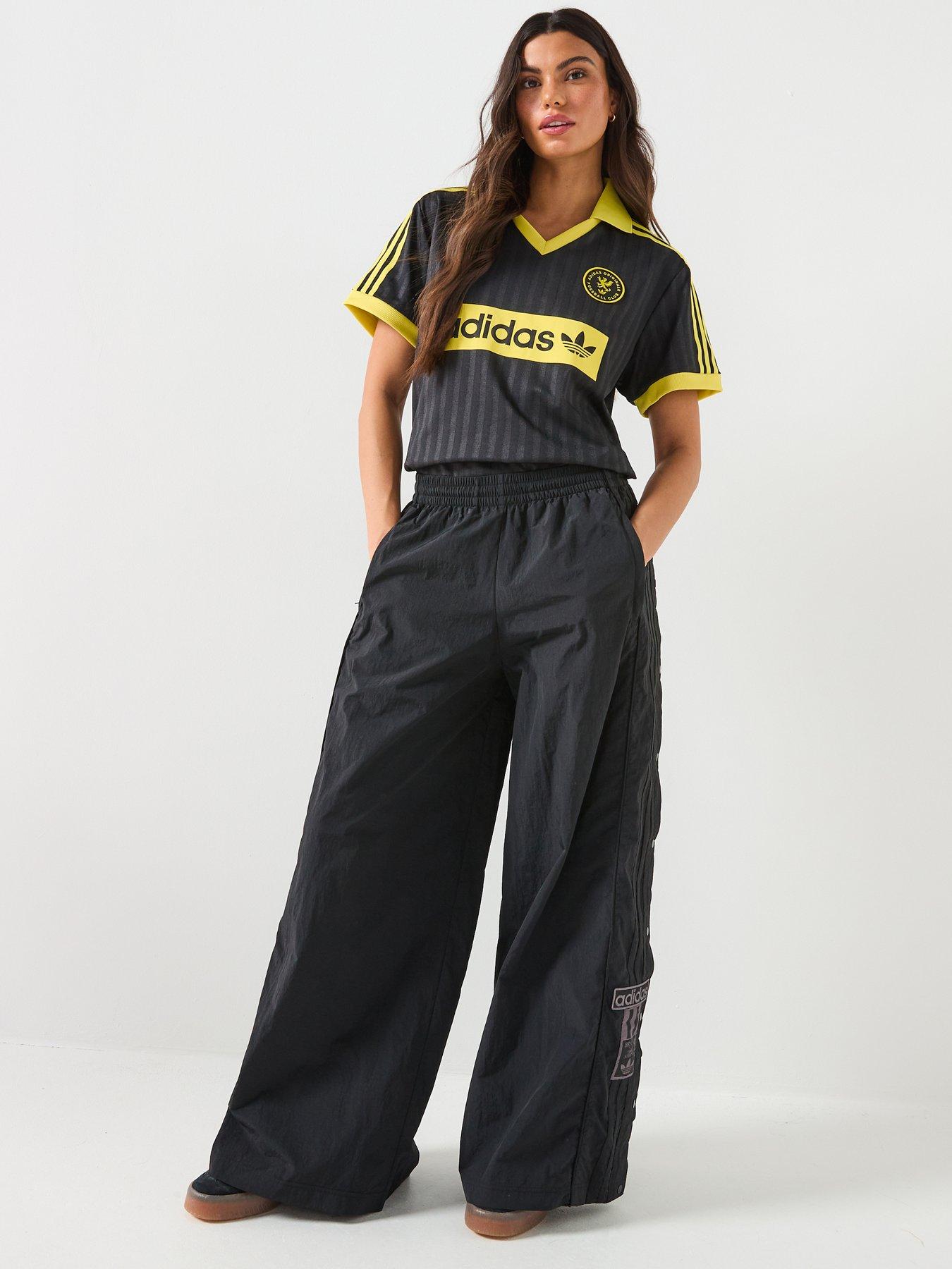 Image 3 of 6 of adidas Originals Womens Adibreak Adicolor Adilenium Tracksuit Pants - Black
